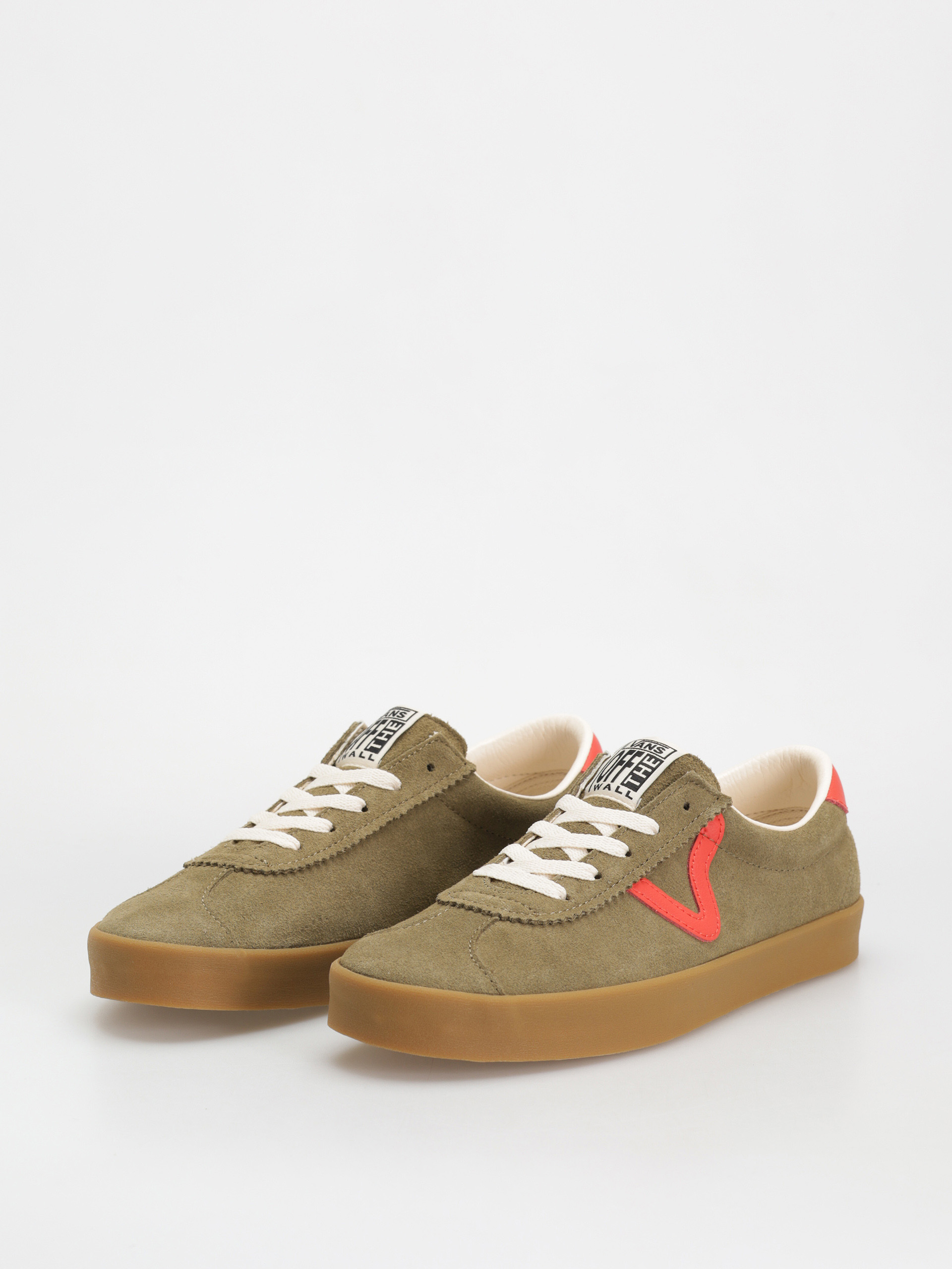 Pantofi Vans Sport Low (gum pop olive/red)