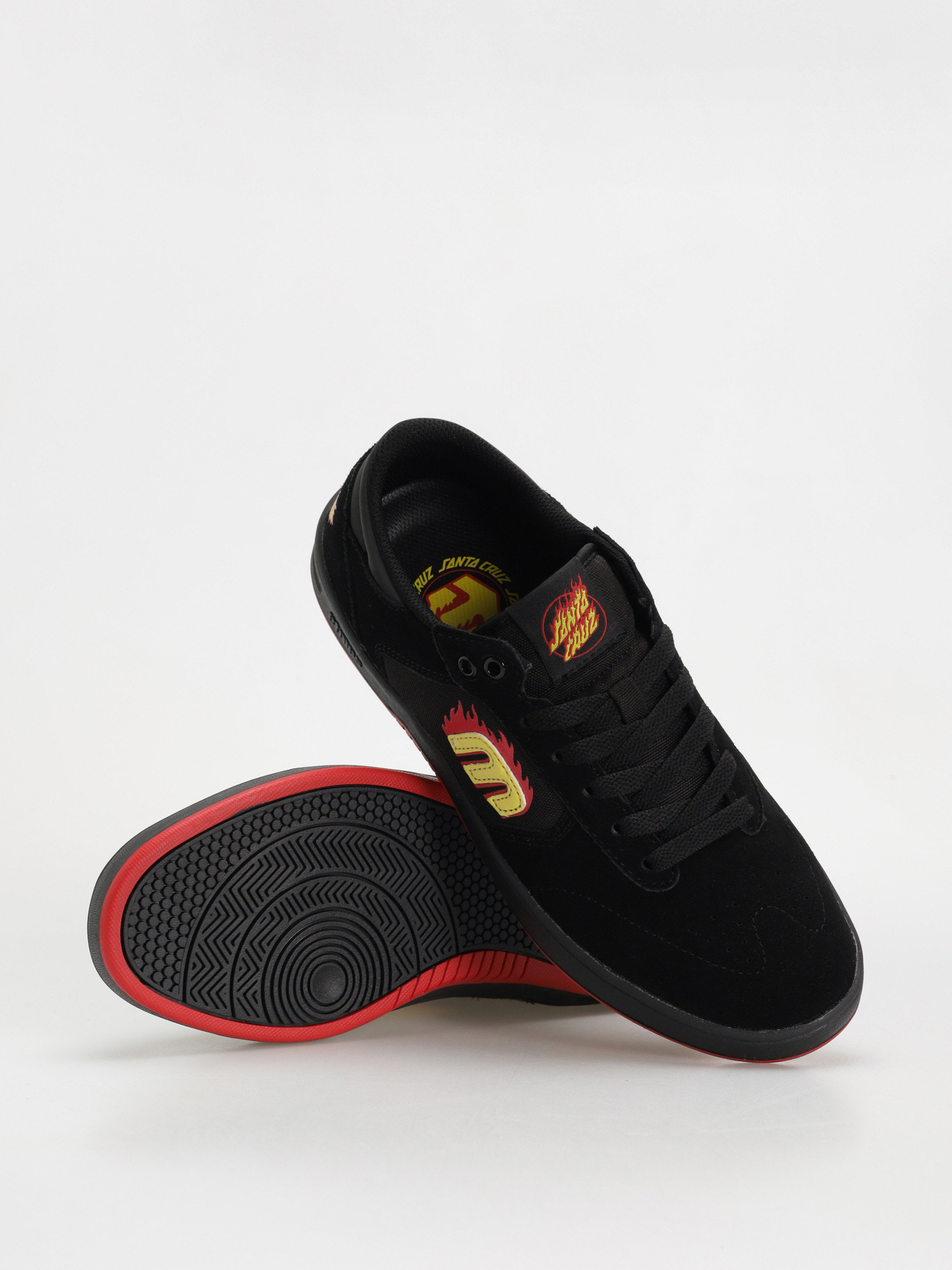 Pantofi Etnies Windrow X Santa Cruz (black/red/black)