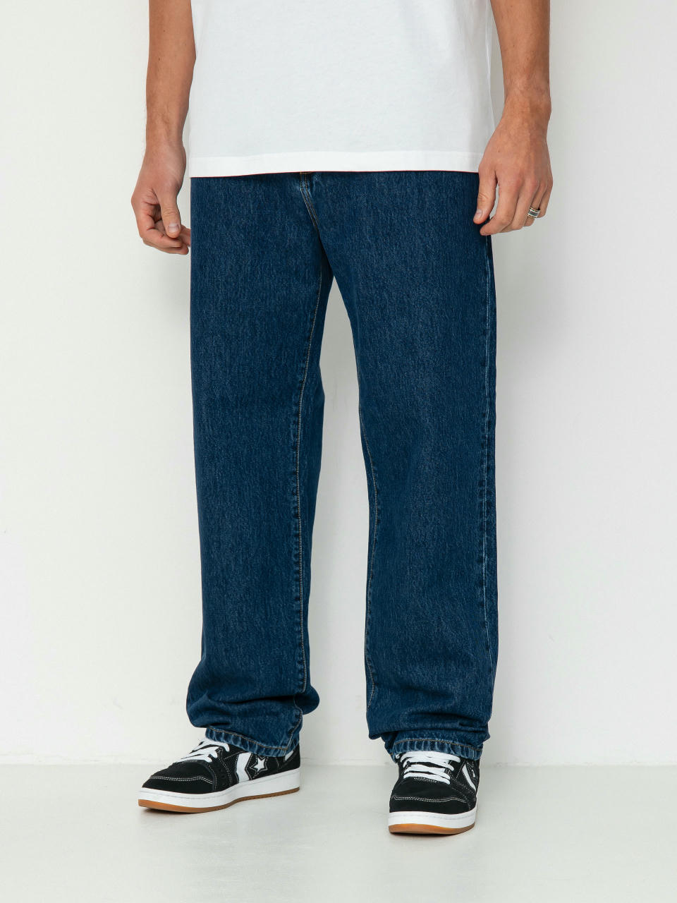 Pantaloni Carhartt WIP Aaron (blue)