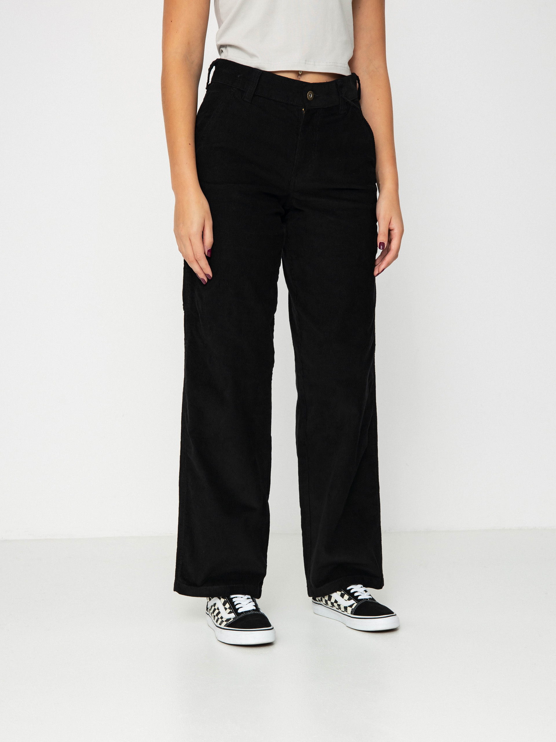 Pantaloni Dickies Corduroy Carpenter Wmn (black)