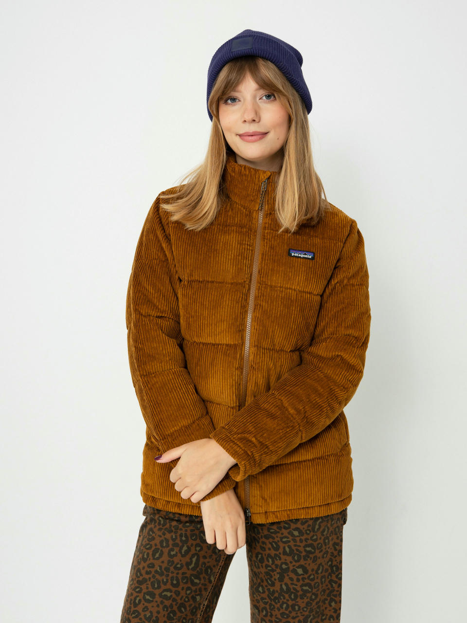 Geacă Patagonia Cord Fjord Coat Wmn (shelter brown)