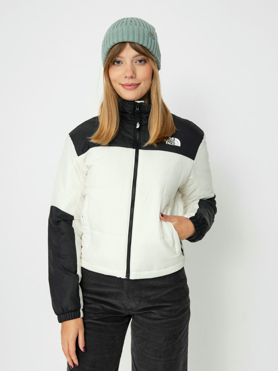 Geacă The North Face Gosei Puffer Wmn (white dune npf)