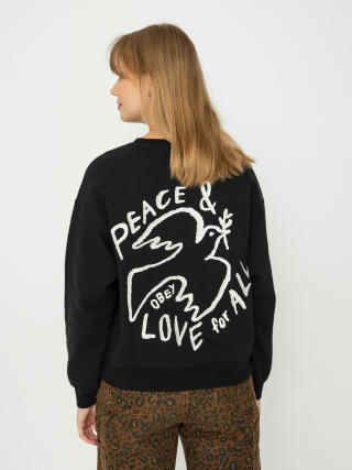 Hanorac OBEY Peace Dove Wmn (digital black)