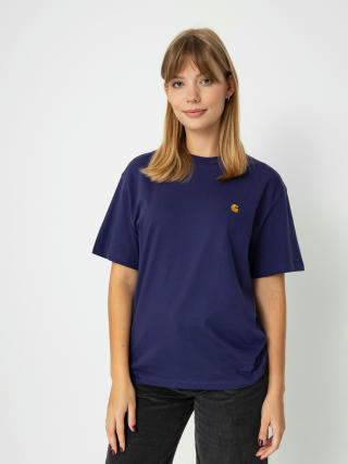 Tricou Carhartt WIP Chase Wmn (aura/gold)