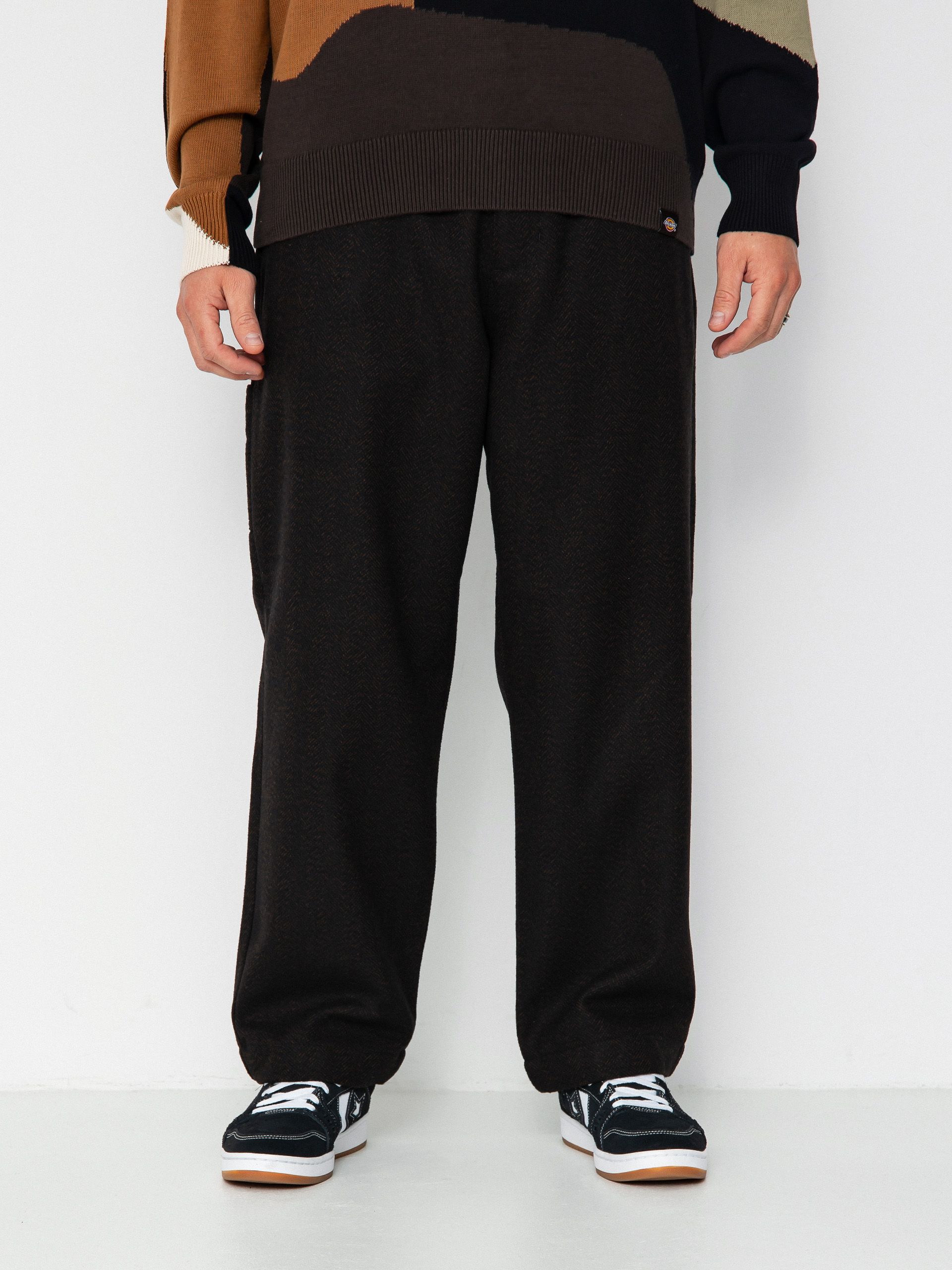 Pantaloni Carhartt WIP Truman (chocolate/black)