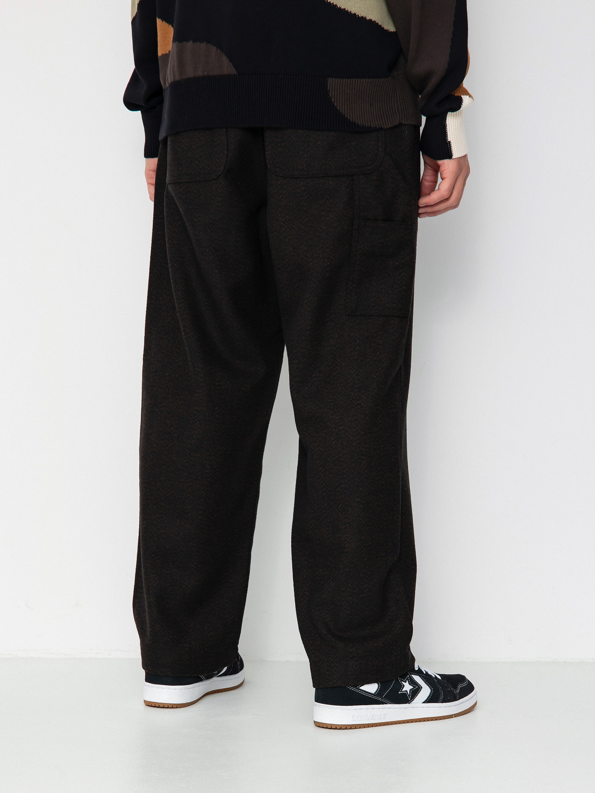 Pantaloni Carhartt WIP Truman (chocolate/black)