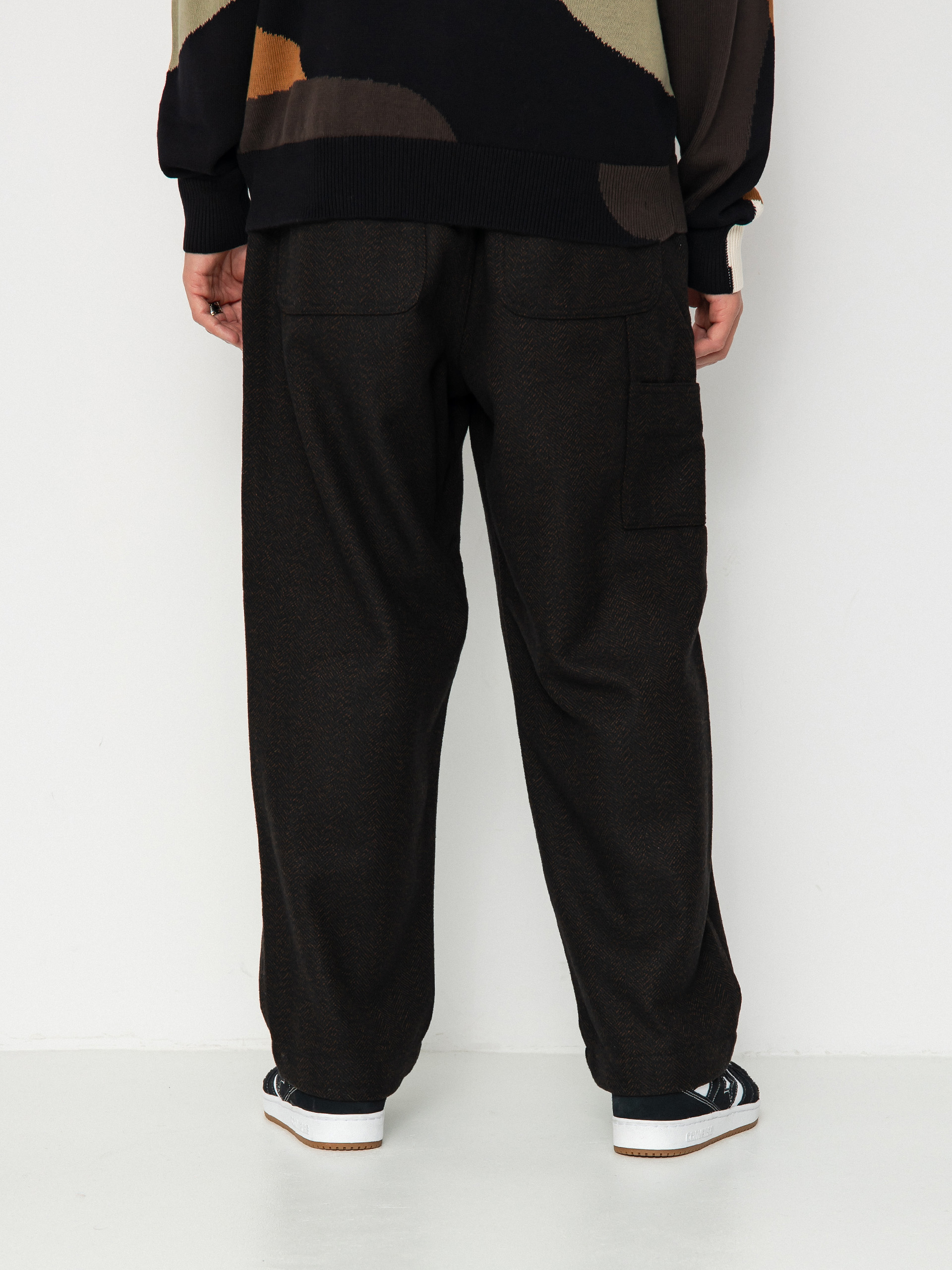 Pantaloni Carhartt WIP Truman (chocolate/black)