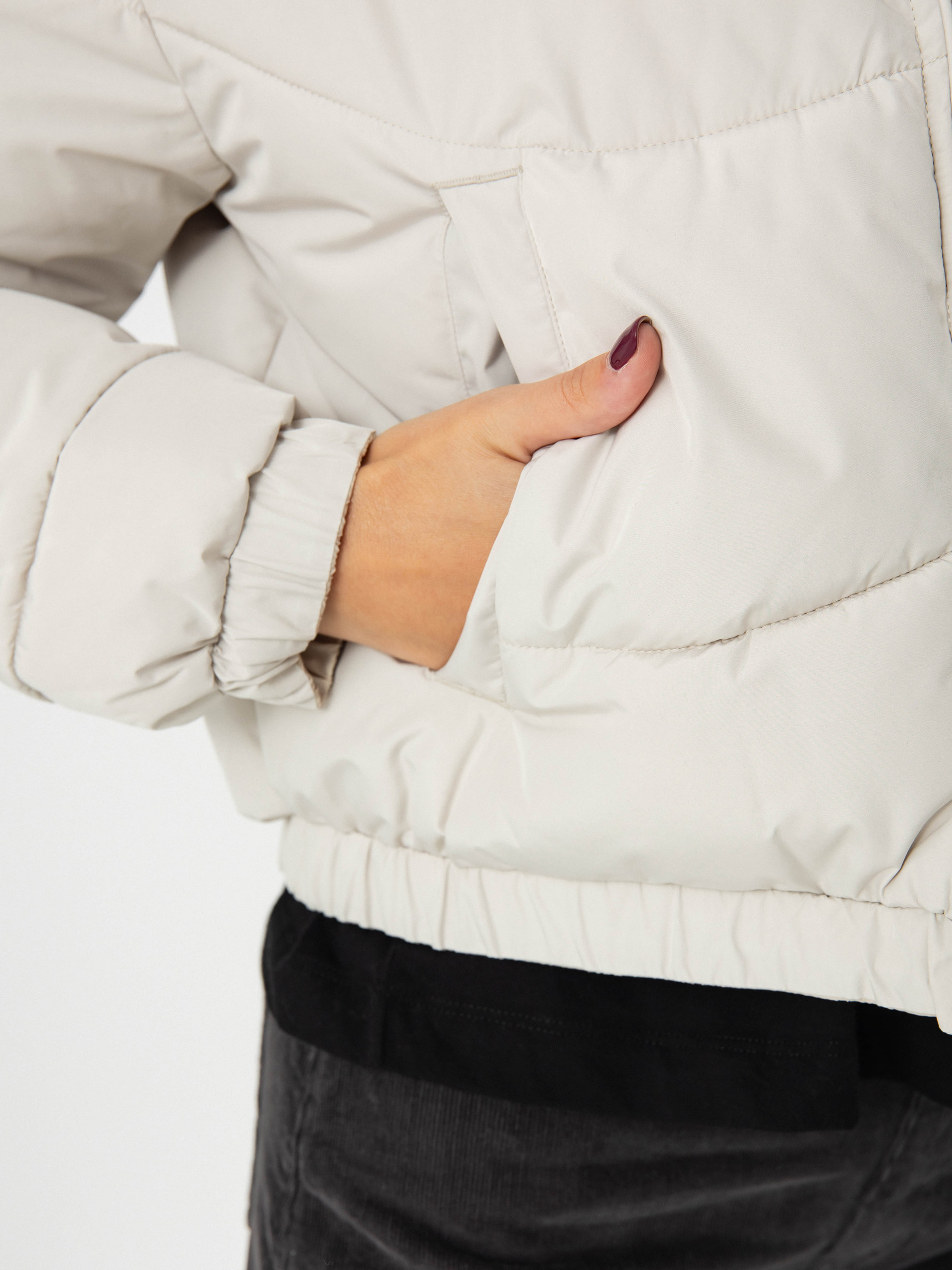 Geacă Iriedaily Paddy Short Wmn (chalk)