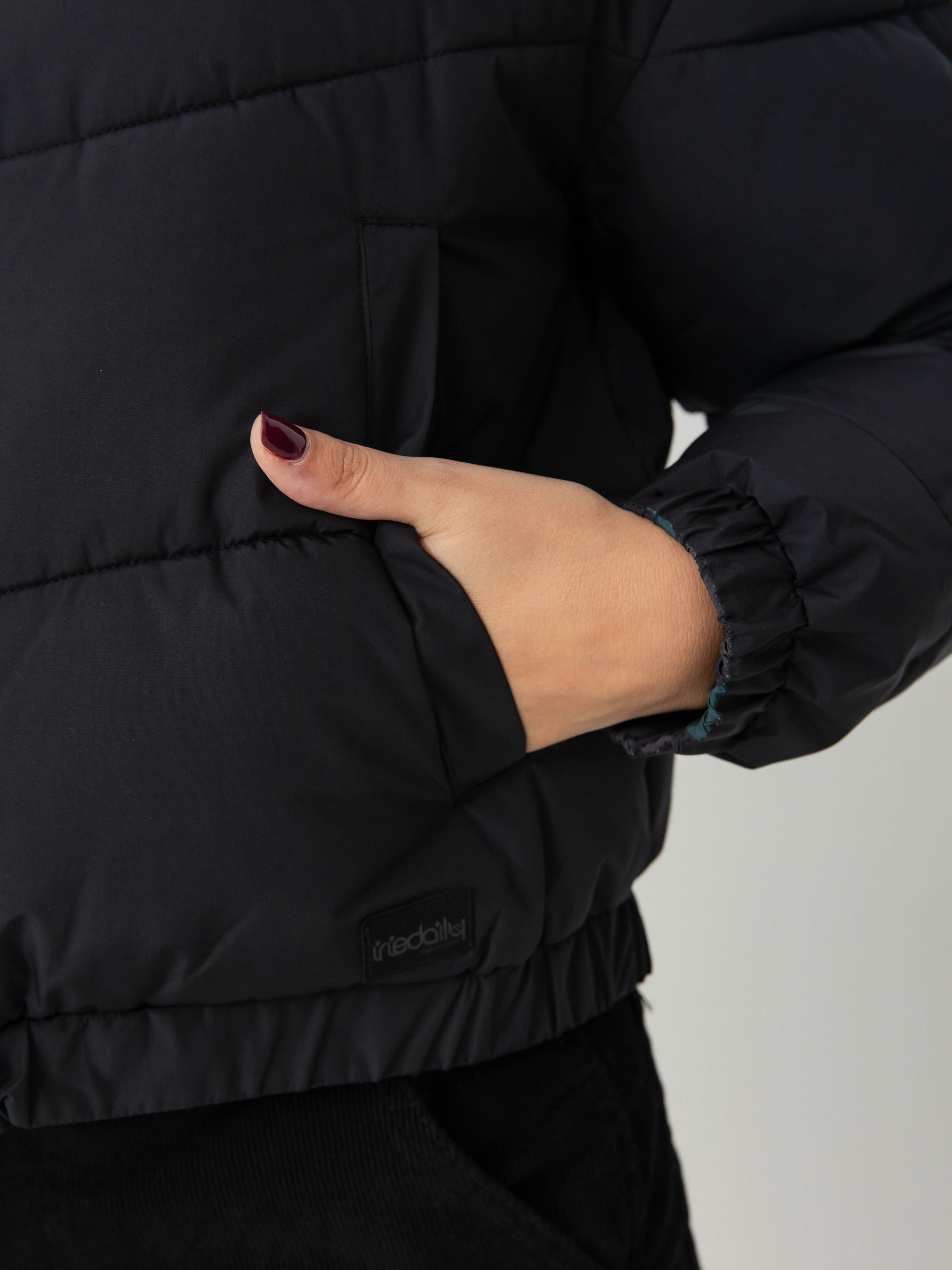 Geacă Iriedaily Paddy Short Wmn (black)