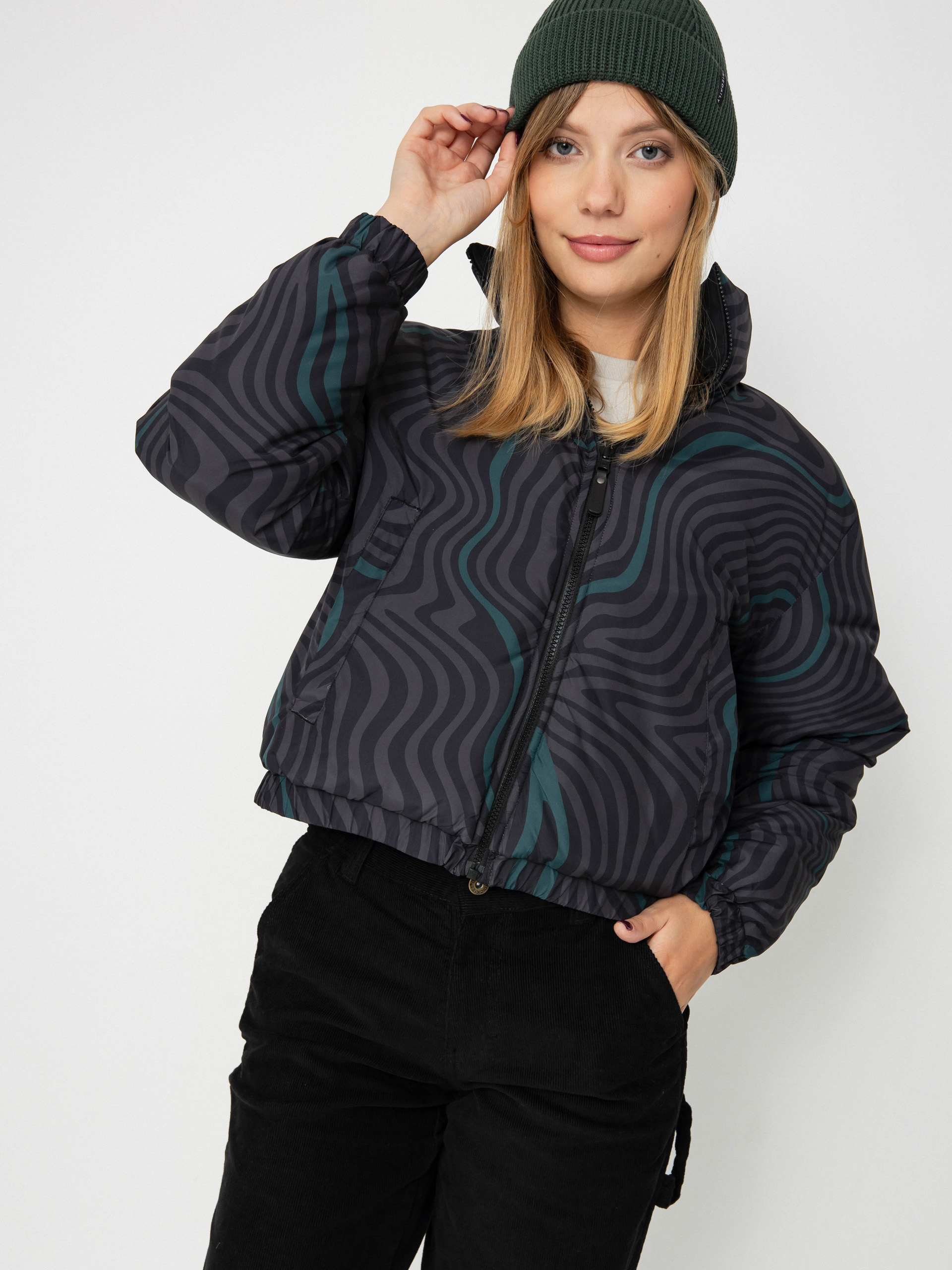 Geacă Iriedaily Paddy Short Wmn (black)