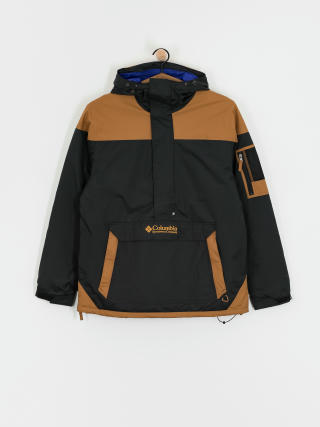 Geacă Columbia Challenger II Insulated Pullover (black camel br)