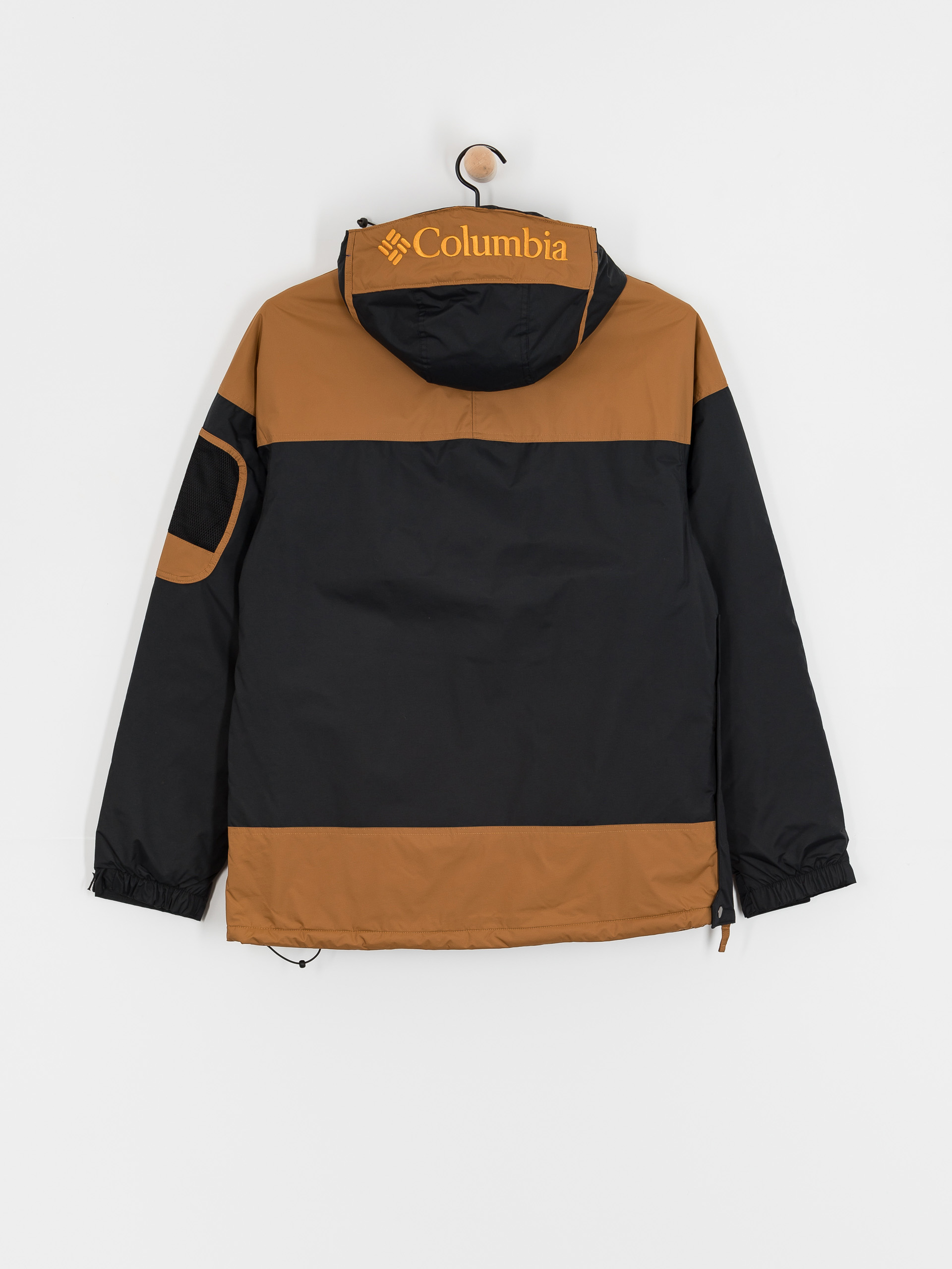Geacă Columbia Challenger II Insulated Pullover (black camel br)