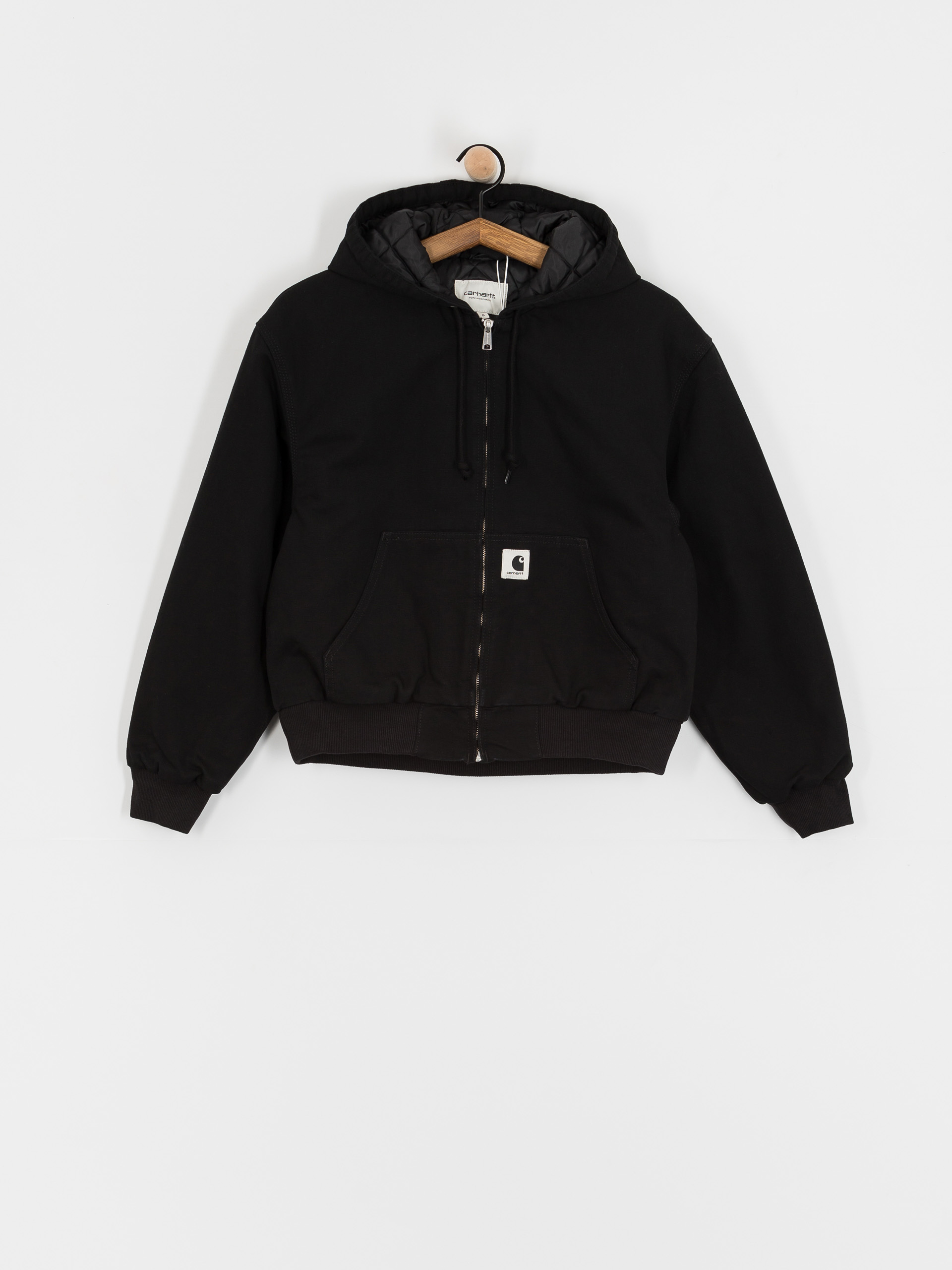Geacă Carhartt WIP OG Active Wmn (black rinsed canvas)