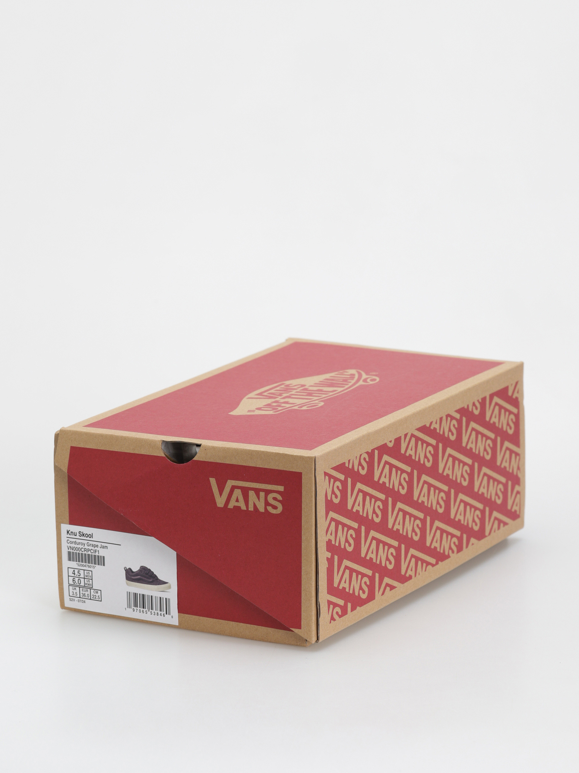 Pantofi Vans Knu Skool (corduroy grape jam)