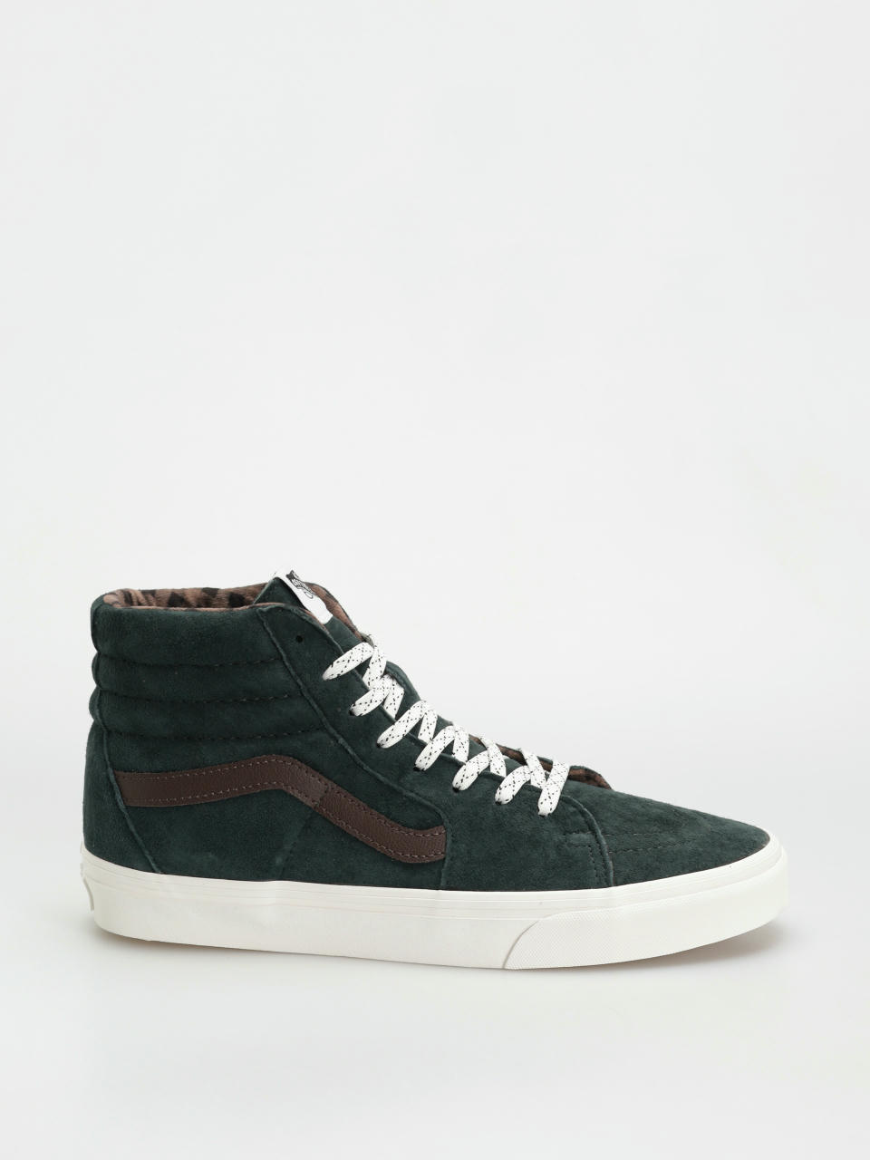 Pantofi Vans Sk8 Hi (pig suede plaid scarab)