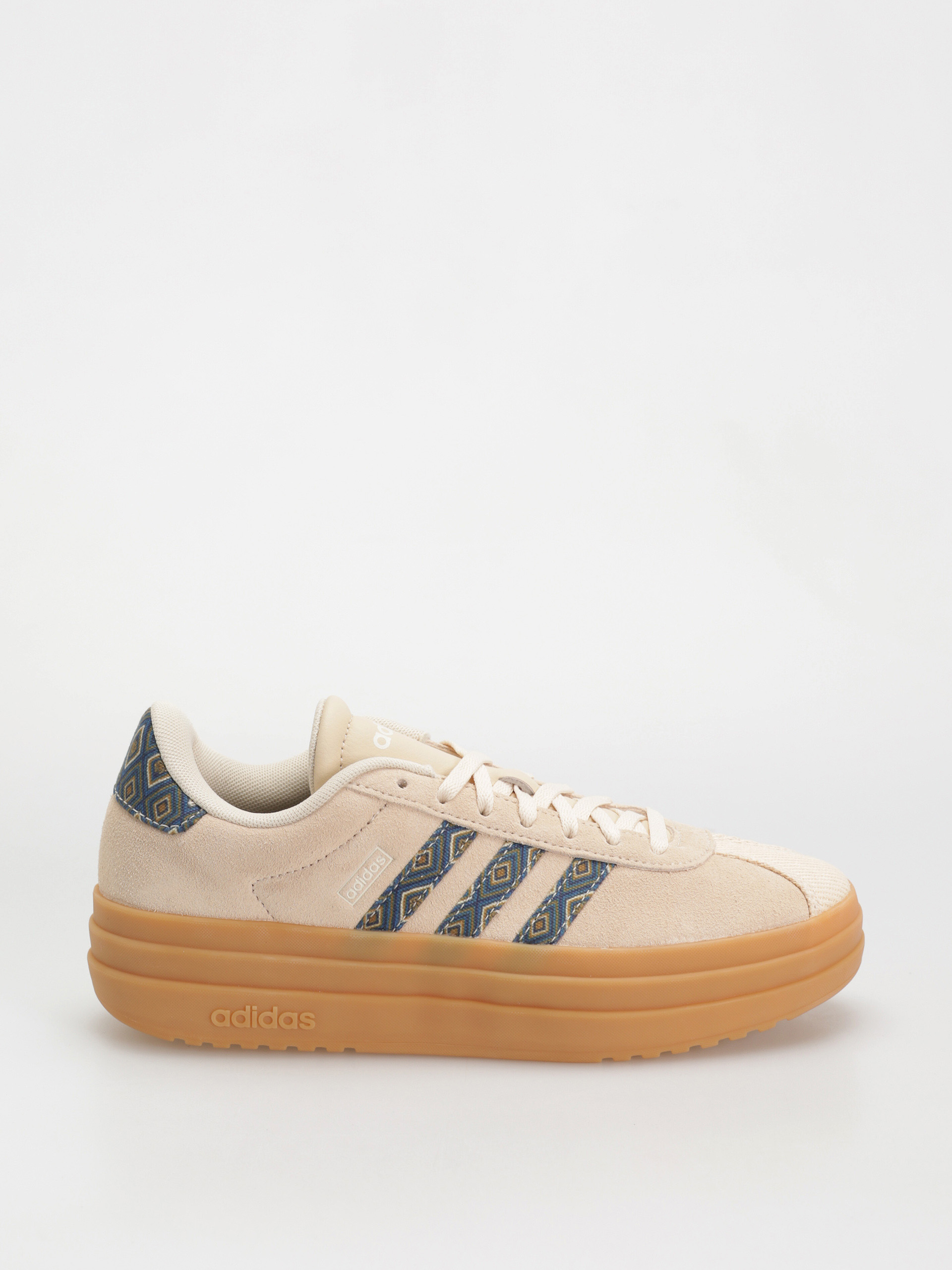 Pantofi adidas Vl Court Bold Wmn - maro, bej (crysan/crewht/gum3)