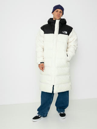 Geacă The North Face Nuptse Parka (white dune/tnf black)