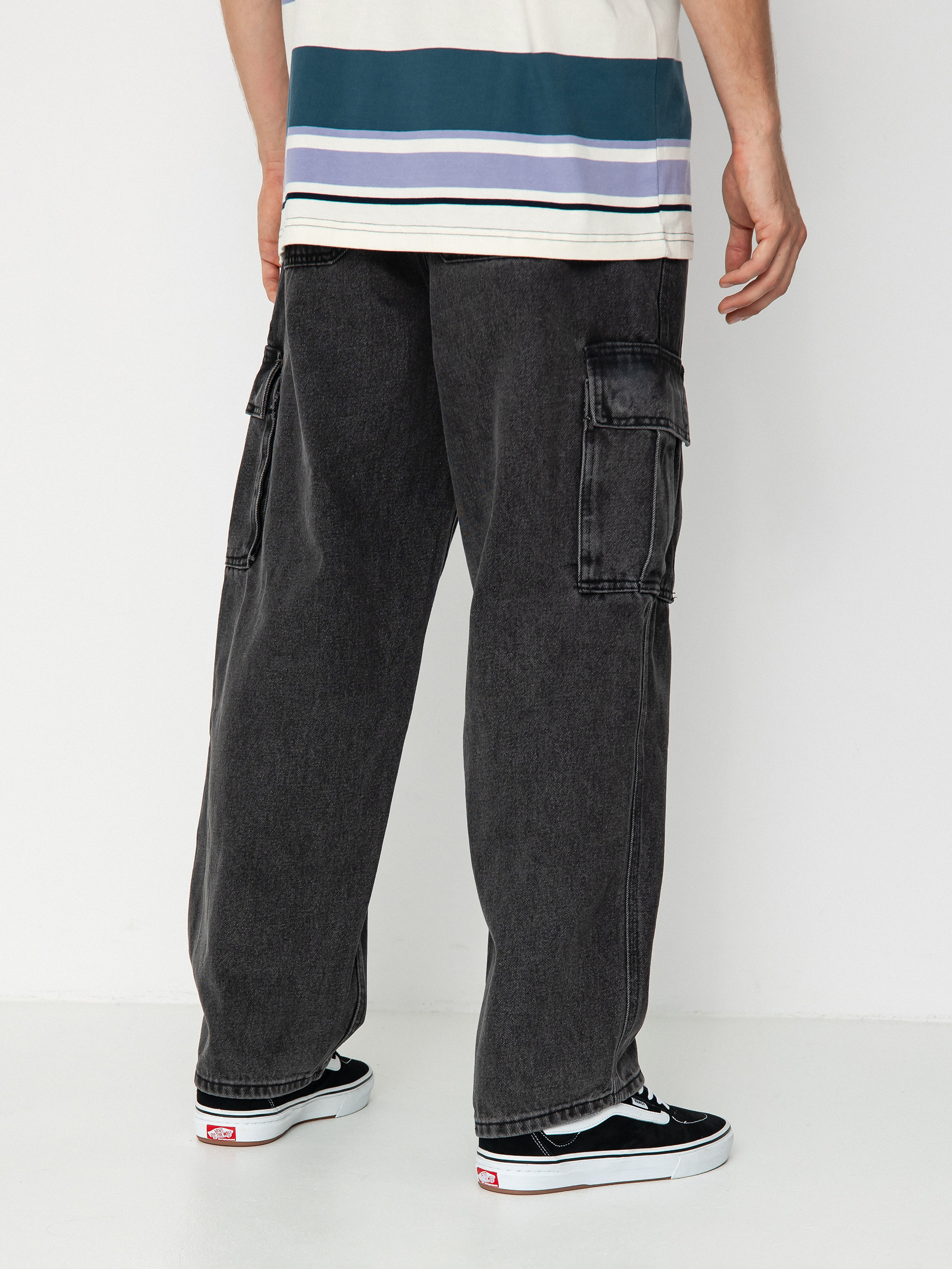 Pantaloni Wasted Paris Acid Creager (faded black)