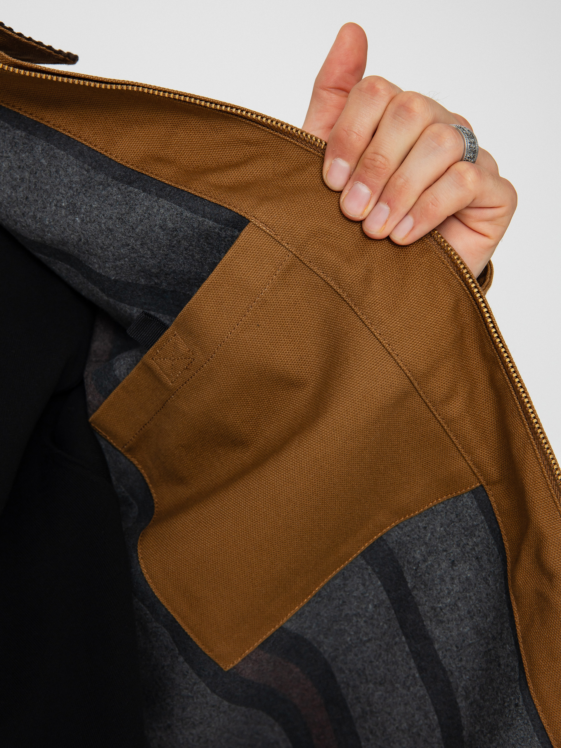Geacă Carhartt WIP Detroit (hamilton brown/tobacco)