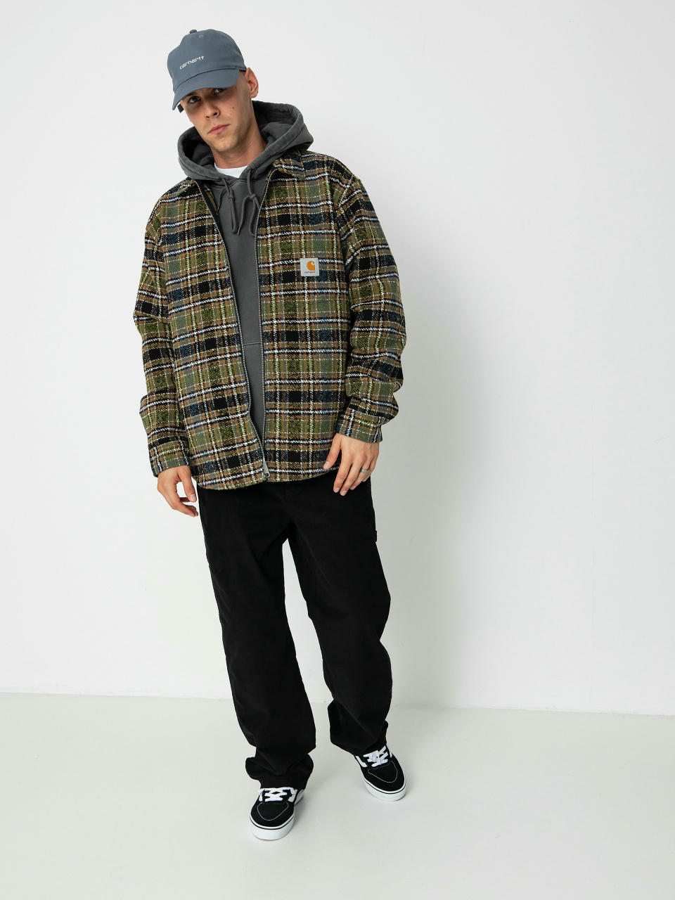 Geacă Carhartt WIP Stroy (stroy check/black)