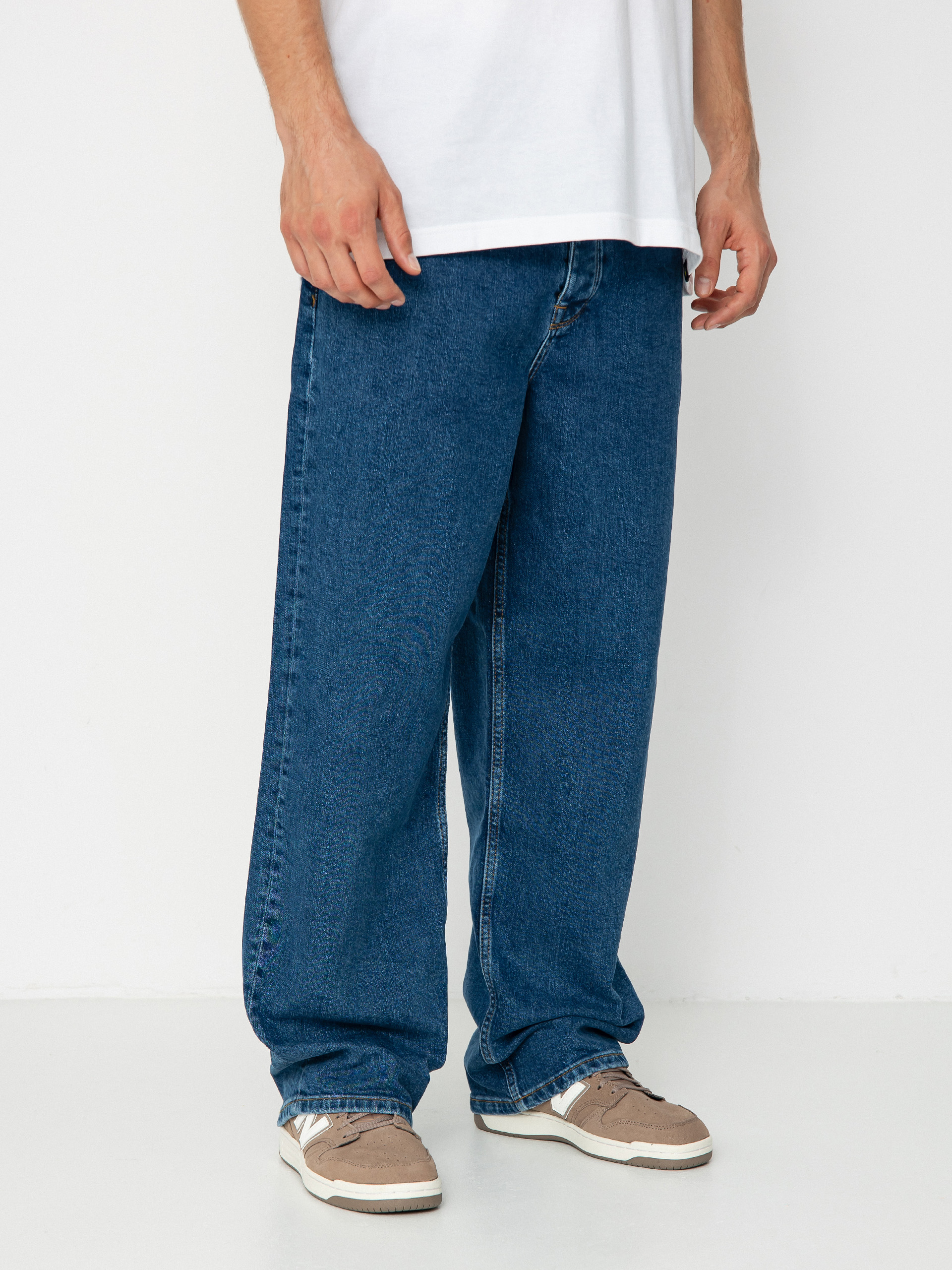 Pantaloni Homeboy X Tra Baggy Denim (washed blue)