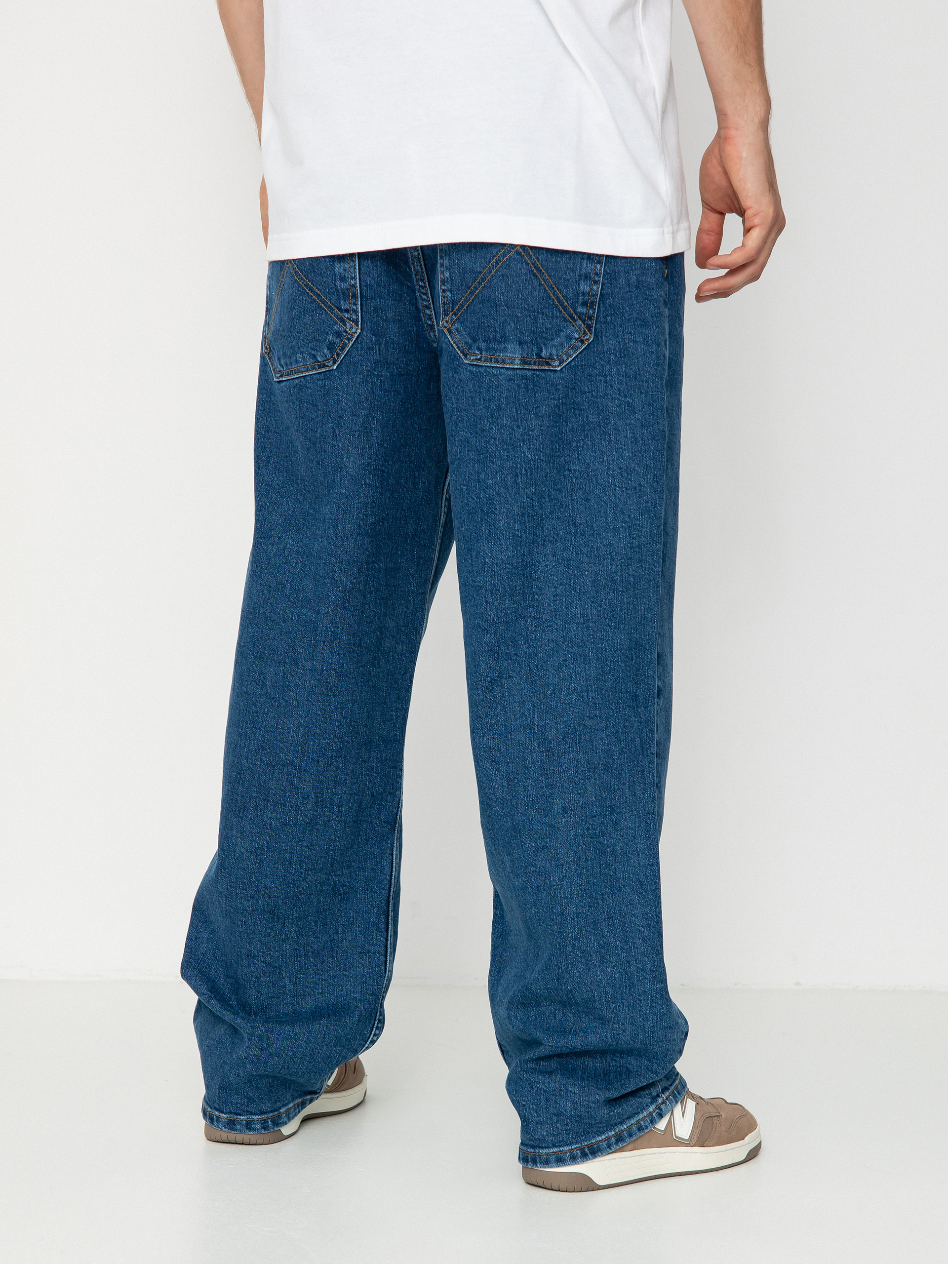 Pantaloni Homeboy X Tra Baggy Denim (washed blue)
