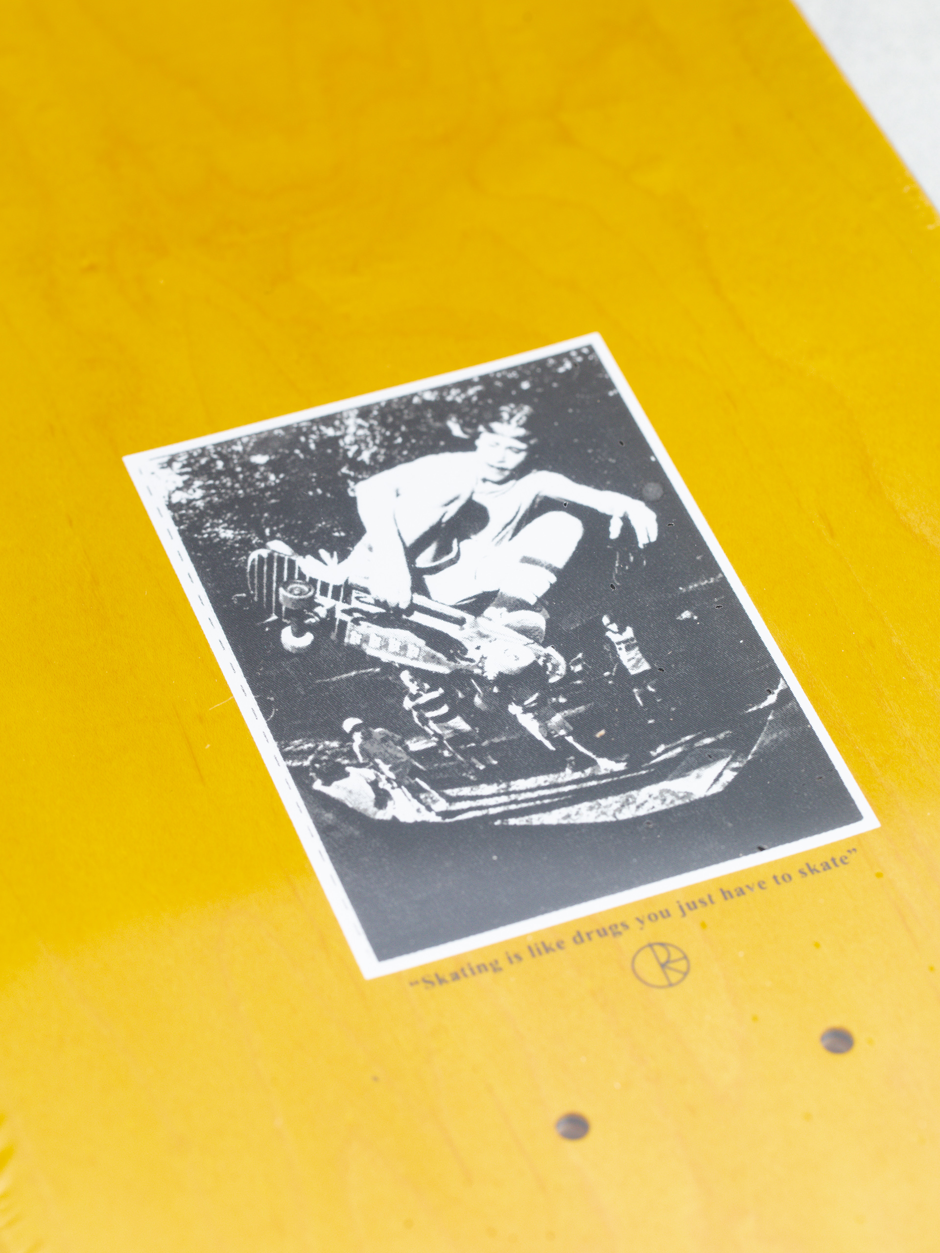 Placă Polar Skate David Stenstrom Tape and Panther (white/black)