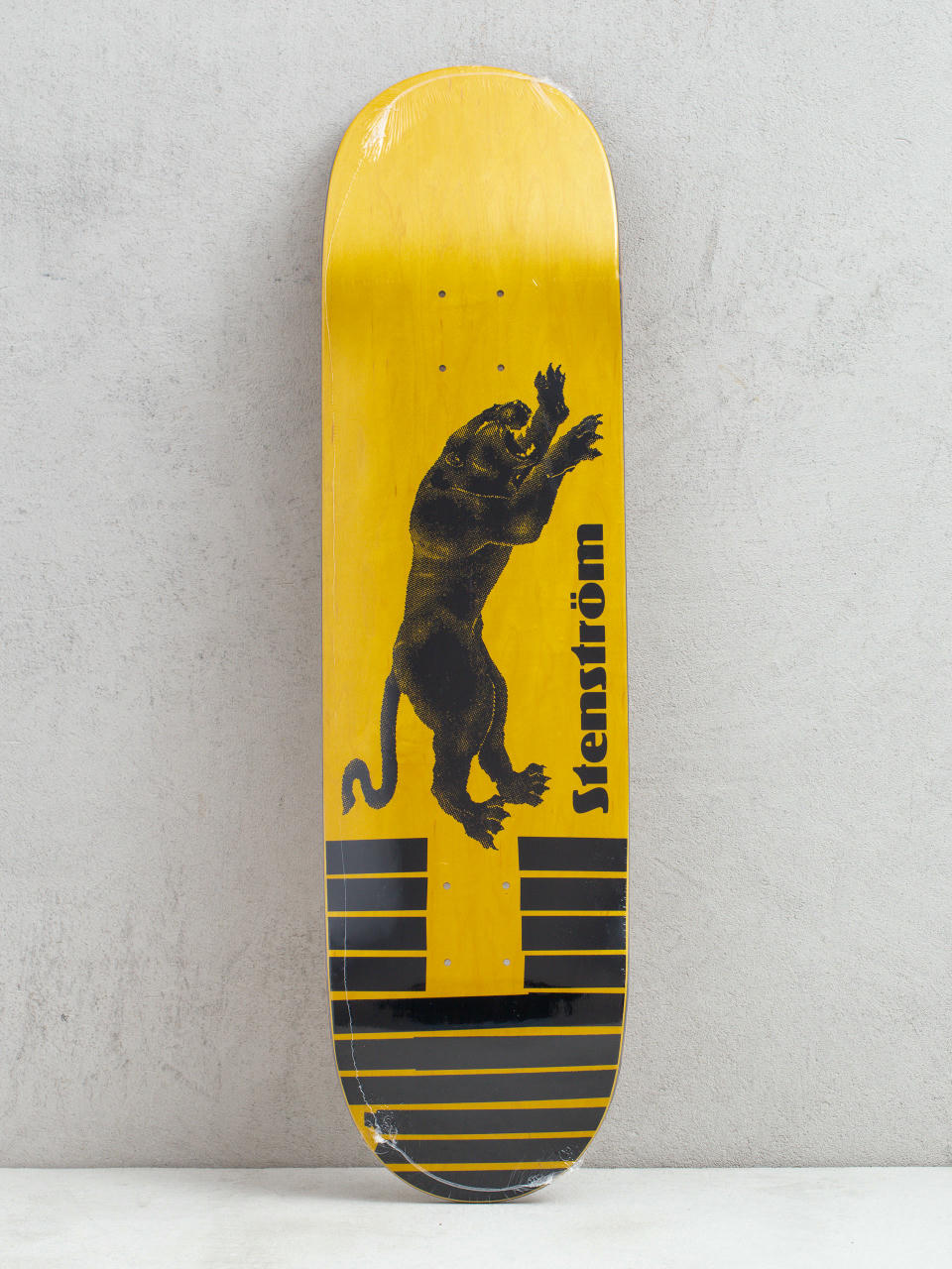 Placă Polar Skate David Stenstrom Tape and Panther Veneer (yellow/black)