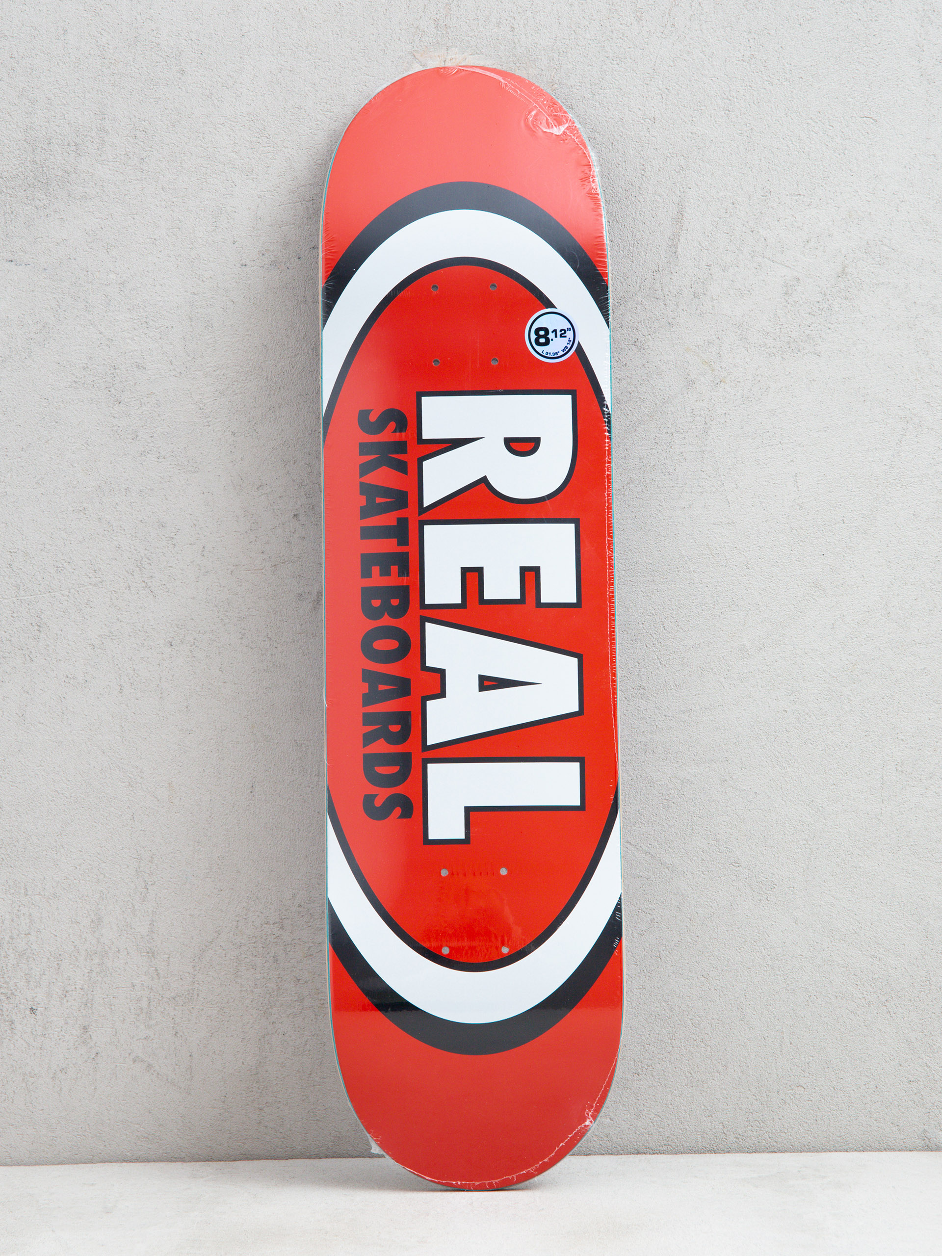 Placă Real Classic Oval (red/white)