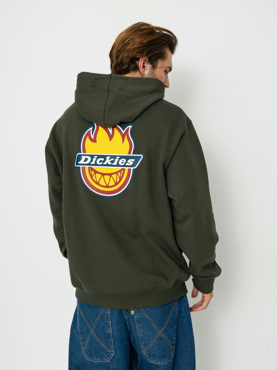 Hanorac cu glugă Dickies X Spitfire Hoodie HD (olive green)