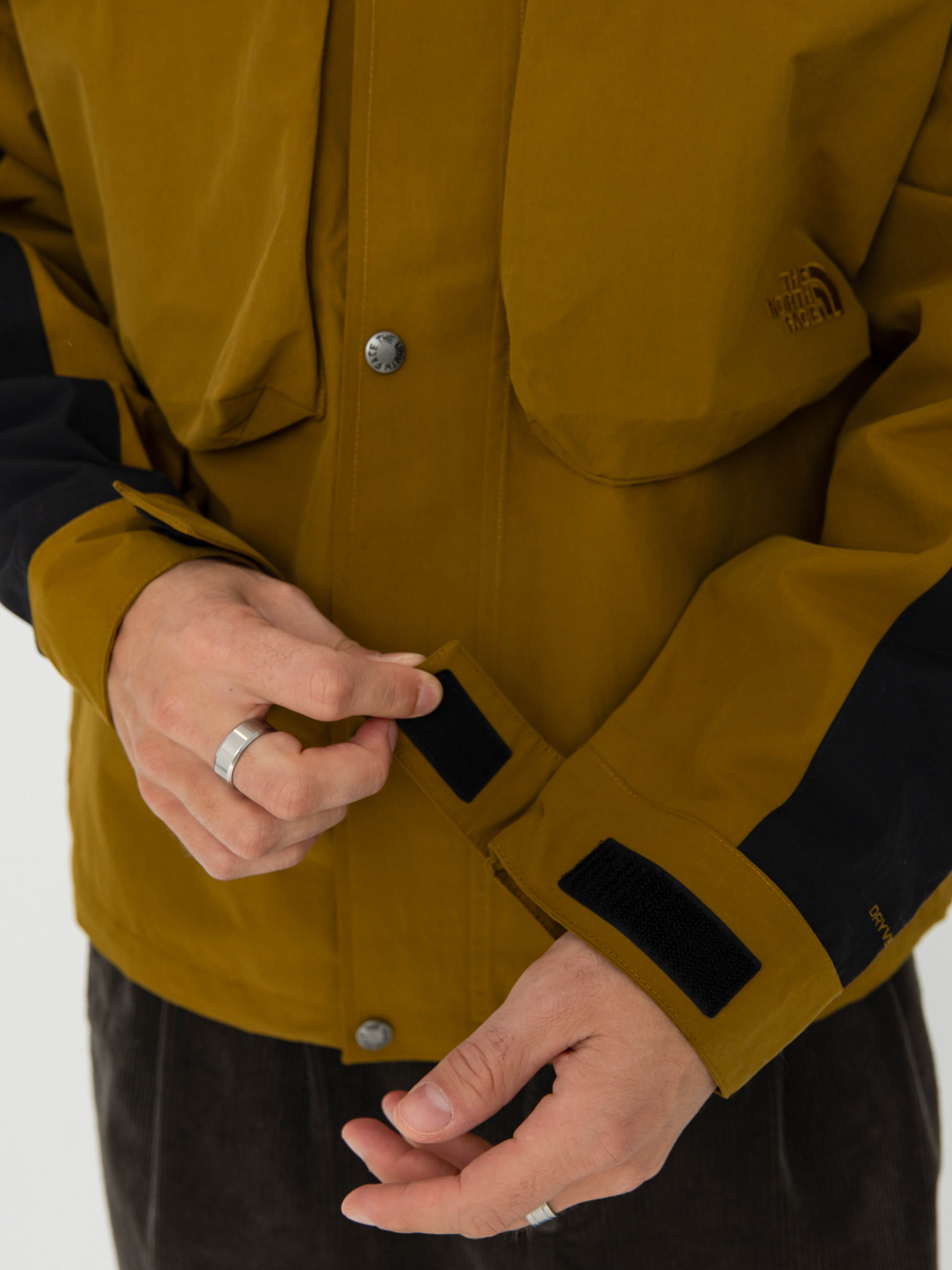 Geacă The North Face M66 Cargo Rain (moss green/tnf black)