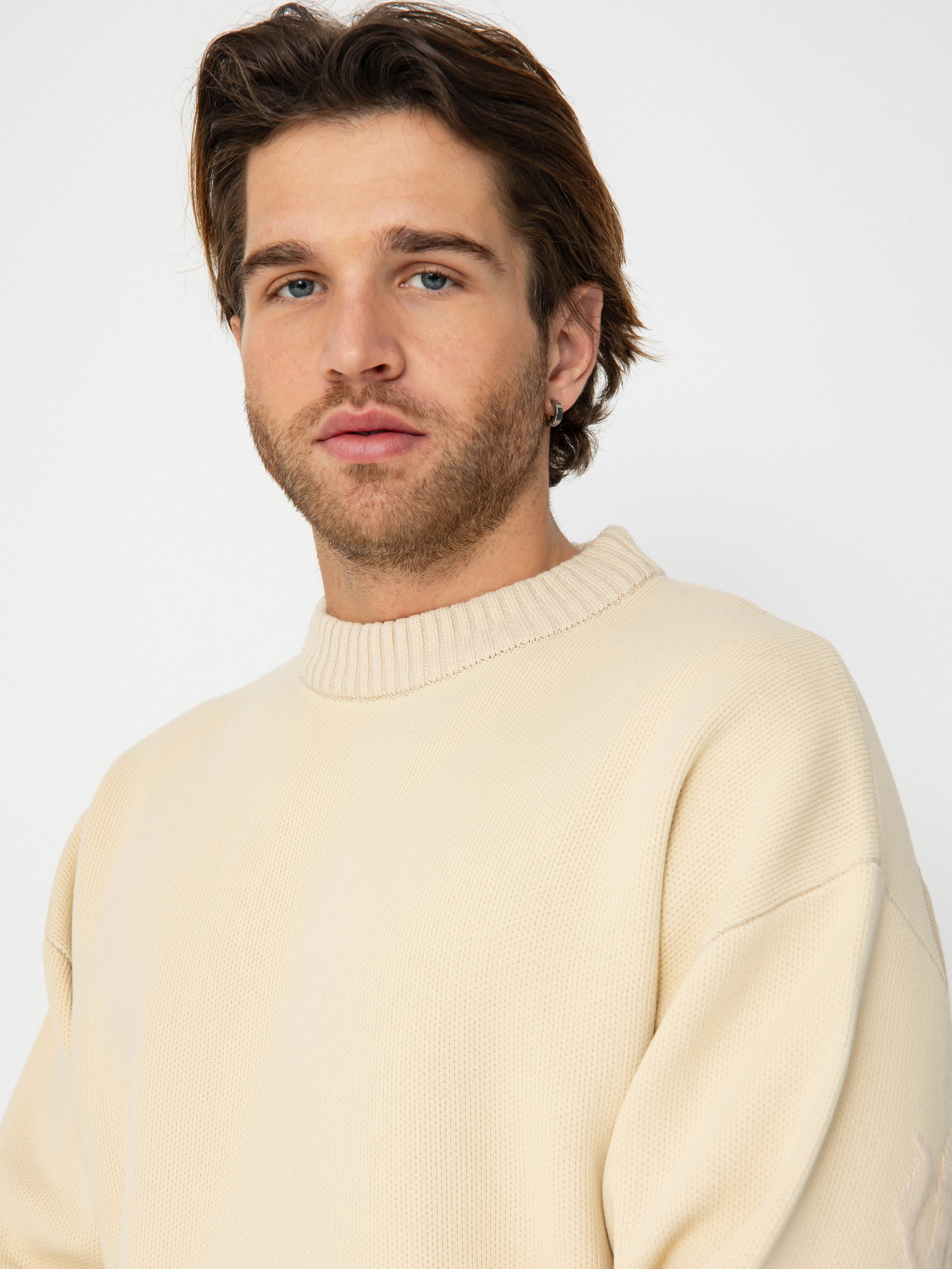 Pulover Wasted Paris Kingdom Curve (sand)