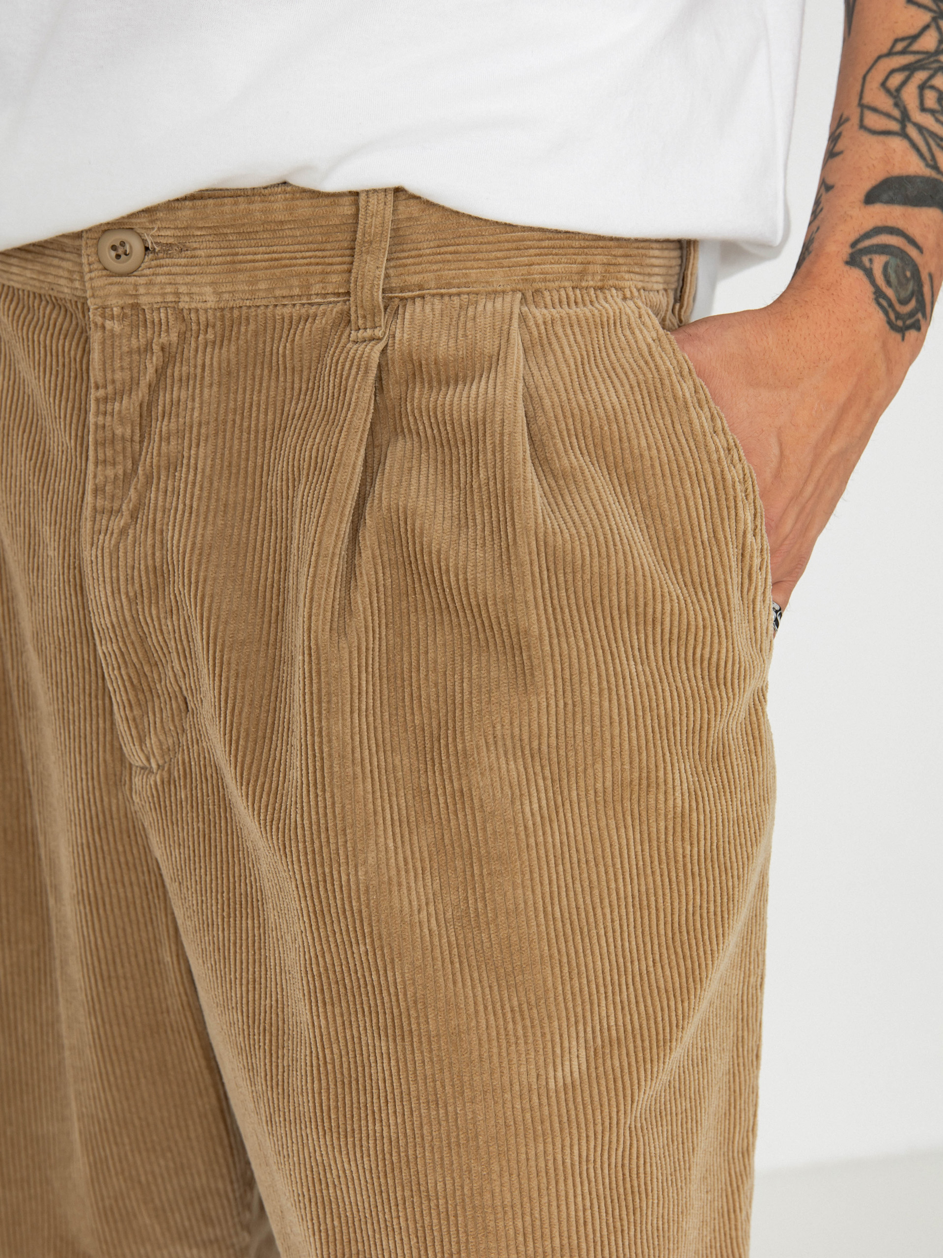 Pantaloni Carhartt WIP Evan (leather)