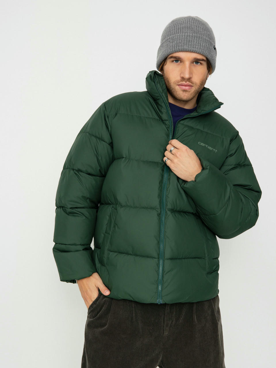 Geacă Carhartt WIP Springfield (sycamore tree/duck green)