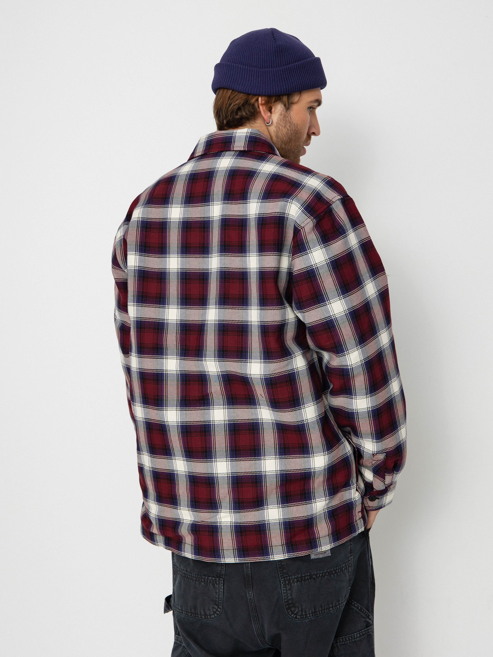 Geacă Carhartt WIP Monahan (monahan check/malbec)