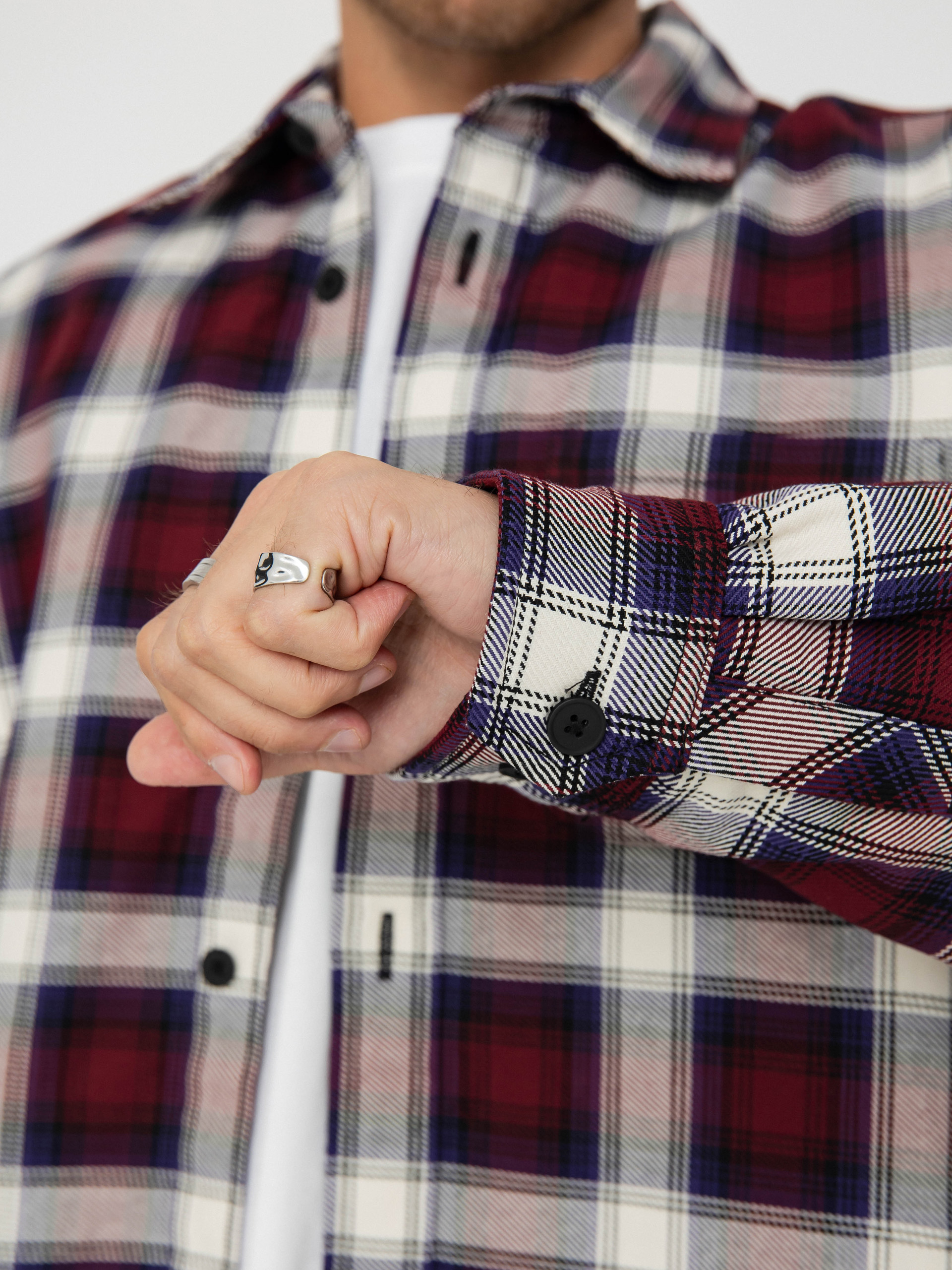 Geacă Carhartt WIP Monahan (monahan check/malbec)