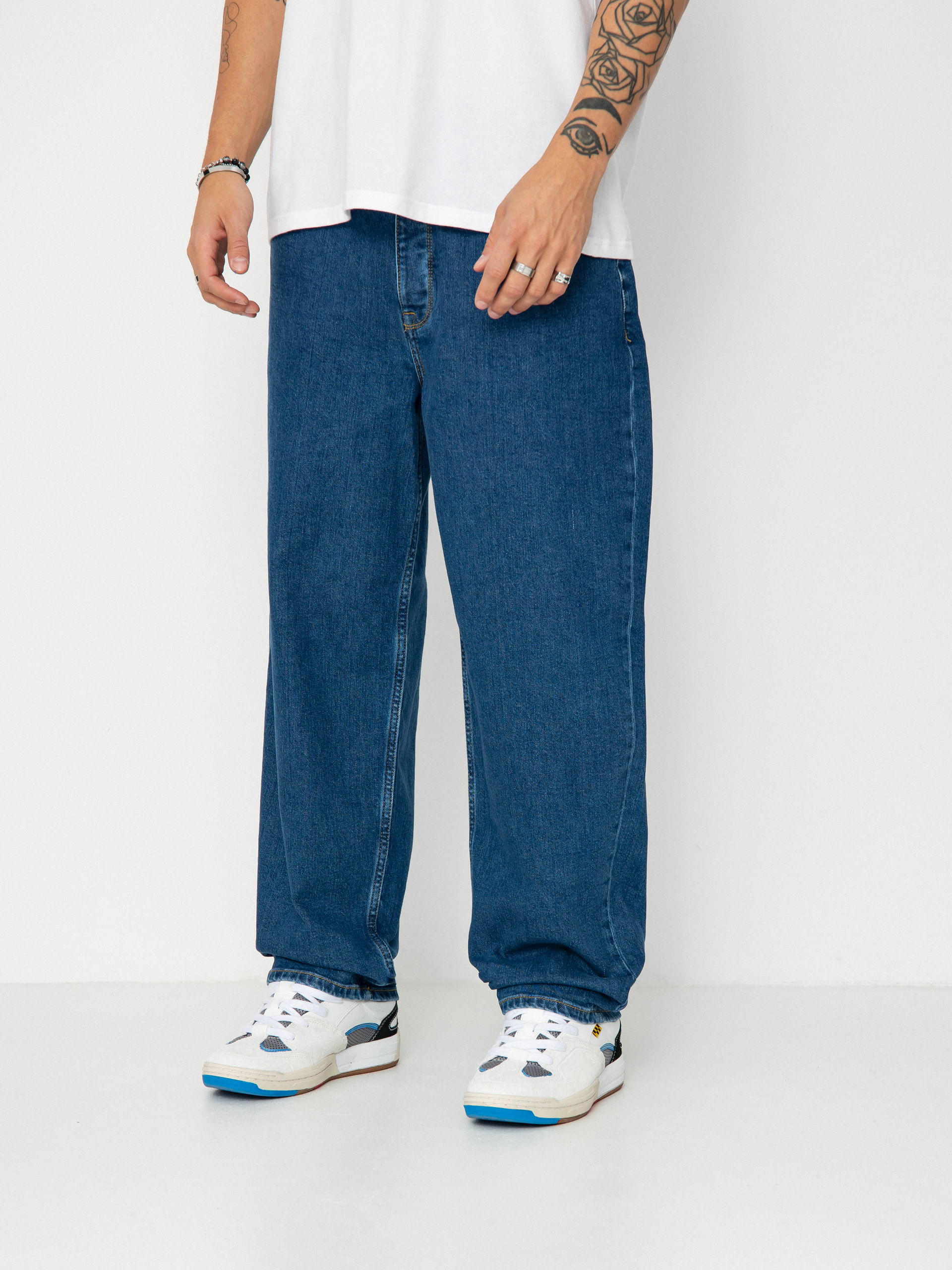 Pantaloni Homeboy X Tra Monster Denim (washed blue)