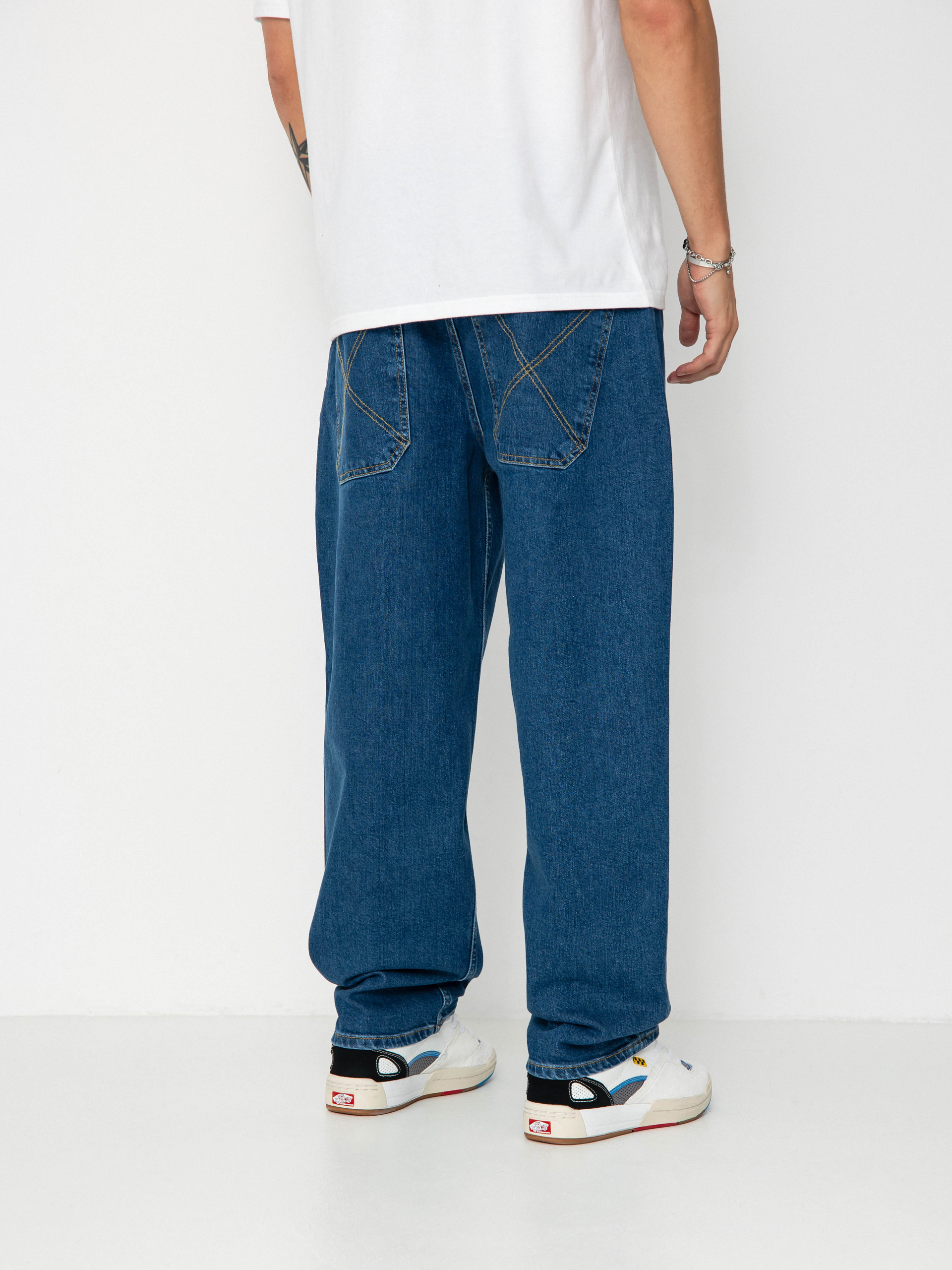 Pantaloni Homeboy X Tra Monster Denim (washed blue)