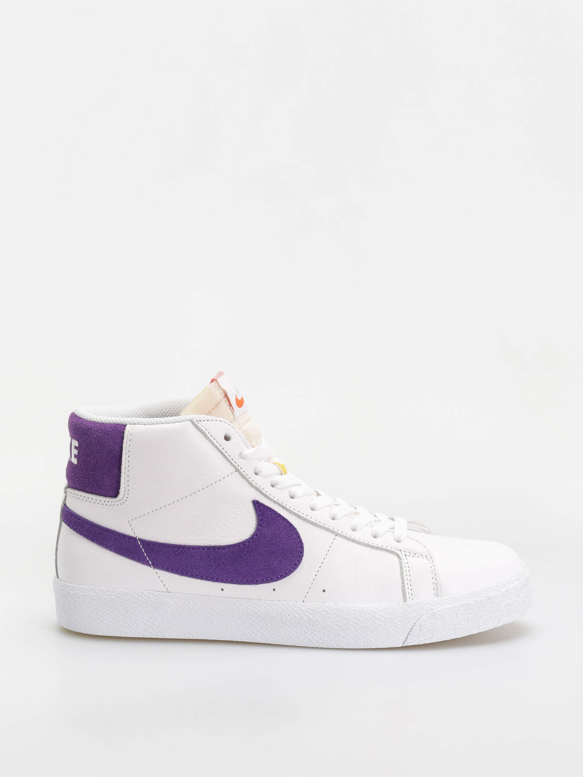 Pantofi Nike SB Zoom Blazer Mid (white/court purple white gum light brown)