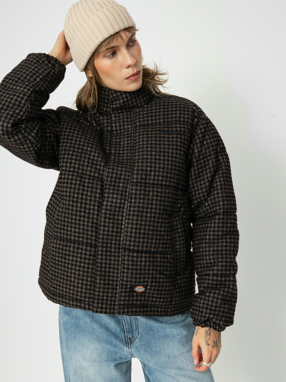 Geacă Dickies Frenchtown Puffer Wmn (black)