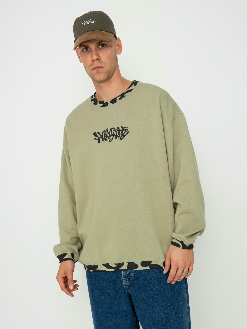 Hanorac Volcom Fa Zephyr Crew (green tea)