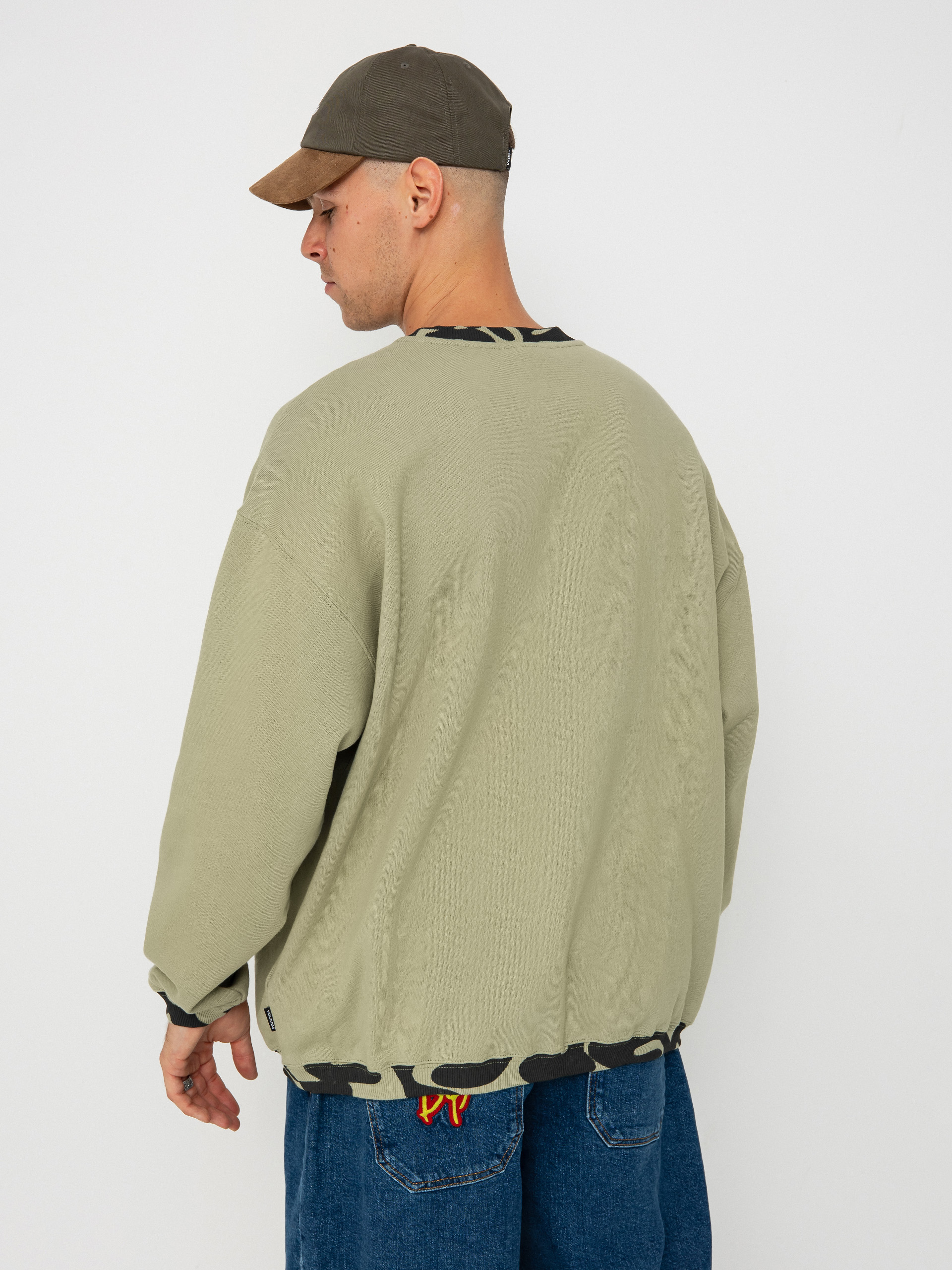Hanorac Volcom Fa Zephyr Crew (green tea)