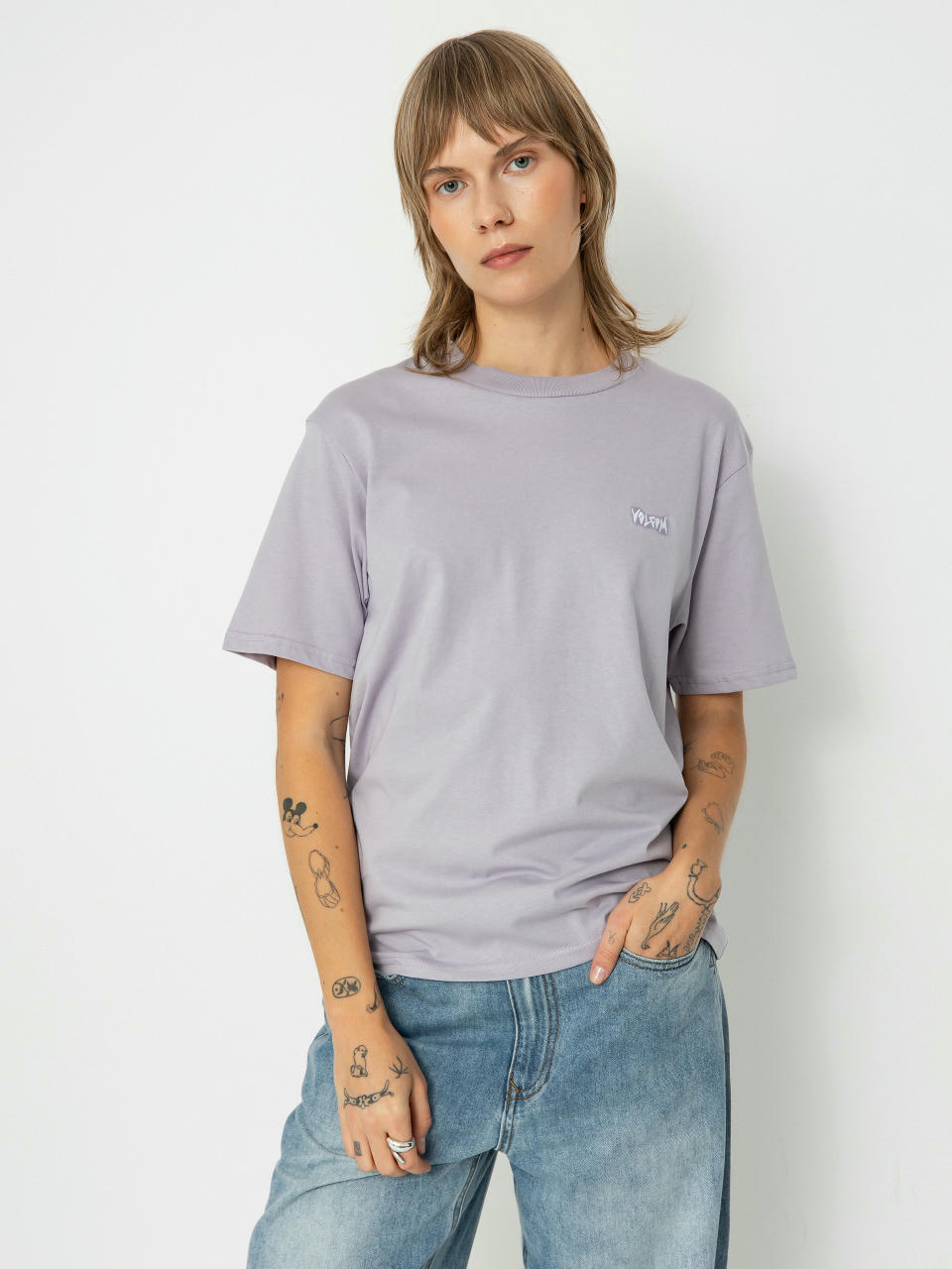 Tricou Volcom Spikstone Wmn (light purple)