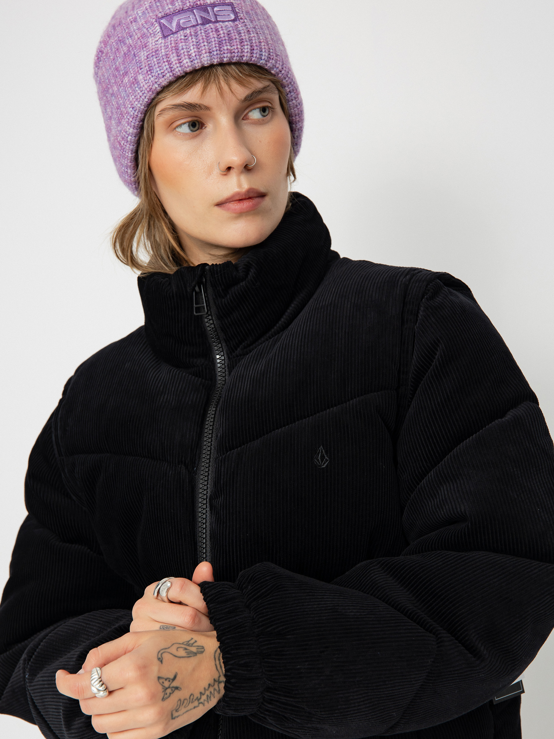 Geacă Volcom Cord'N Puff Wmn (black)