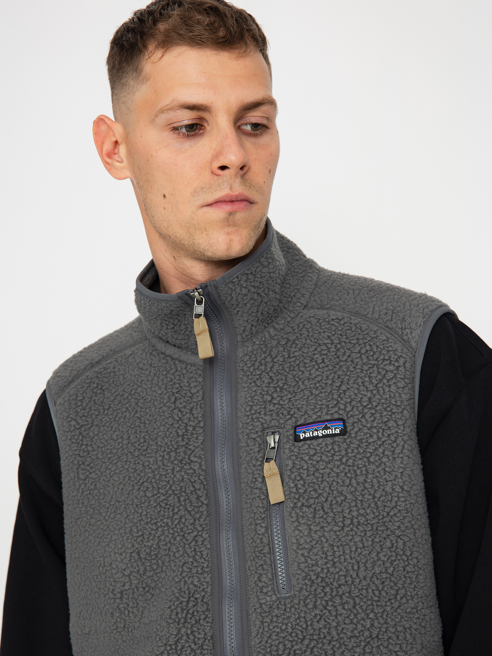 Vestă Patagonia Retro Pile Vest (forge grey)