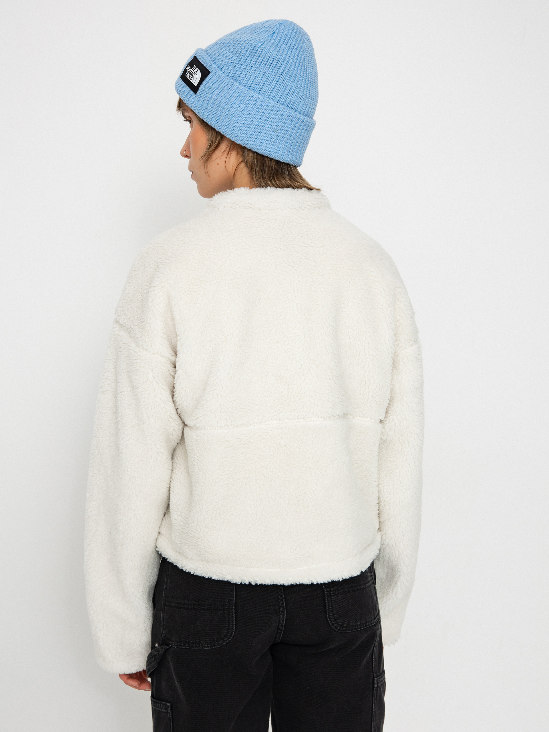 Pentru femei Geacă The North Face Extreme Pile 2 FZ (white dune)