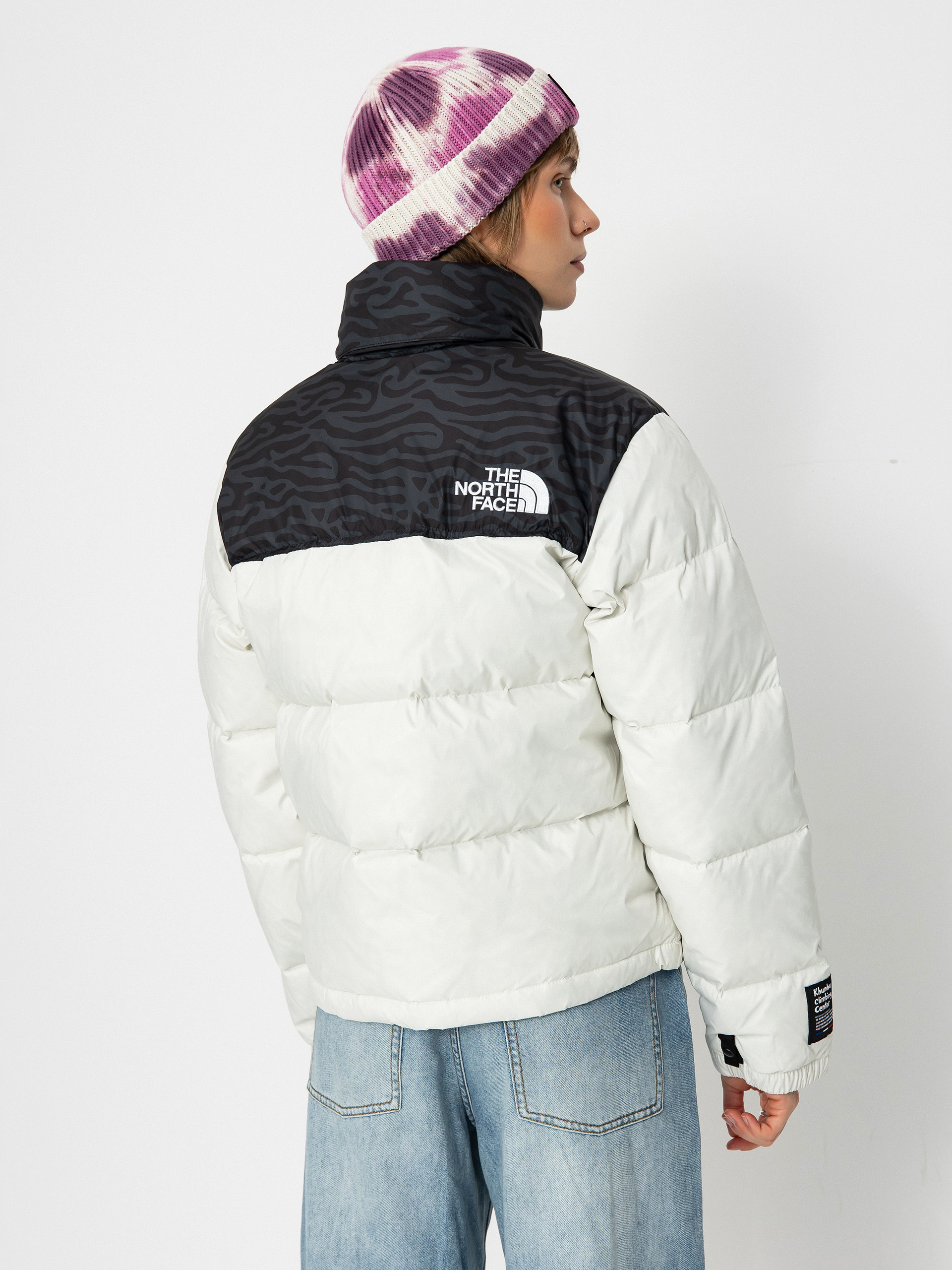 Geacă The North Face 1996 Retro Nuptse Wmn (white dune/tnf black tn)