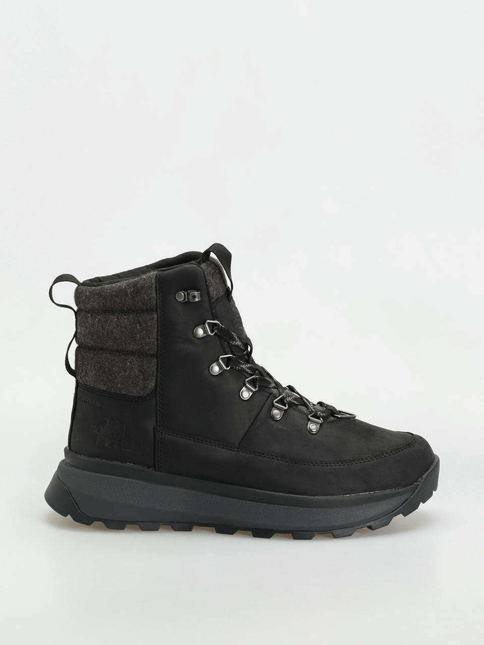 Pantofi The North Face Bergen Leather Wp (tnf black/tnf black)