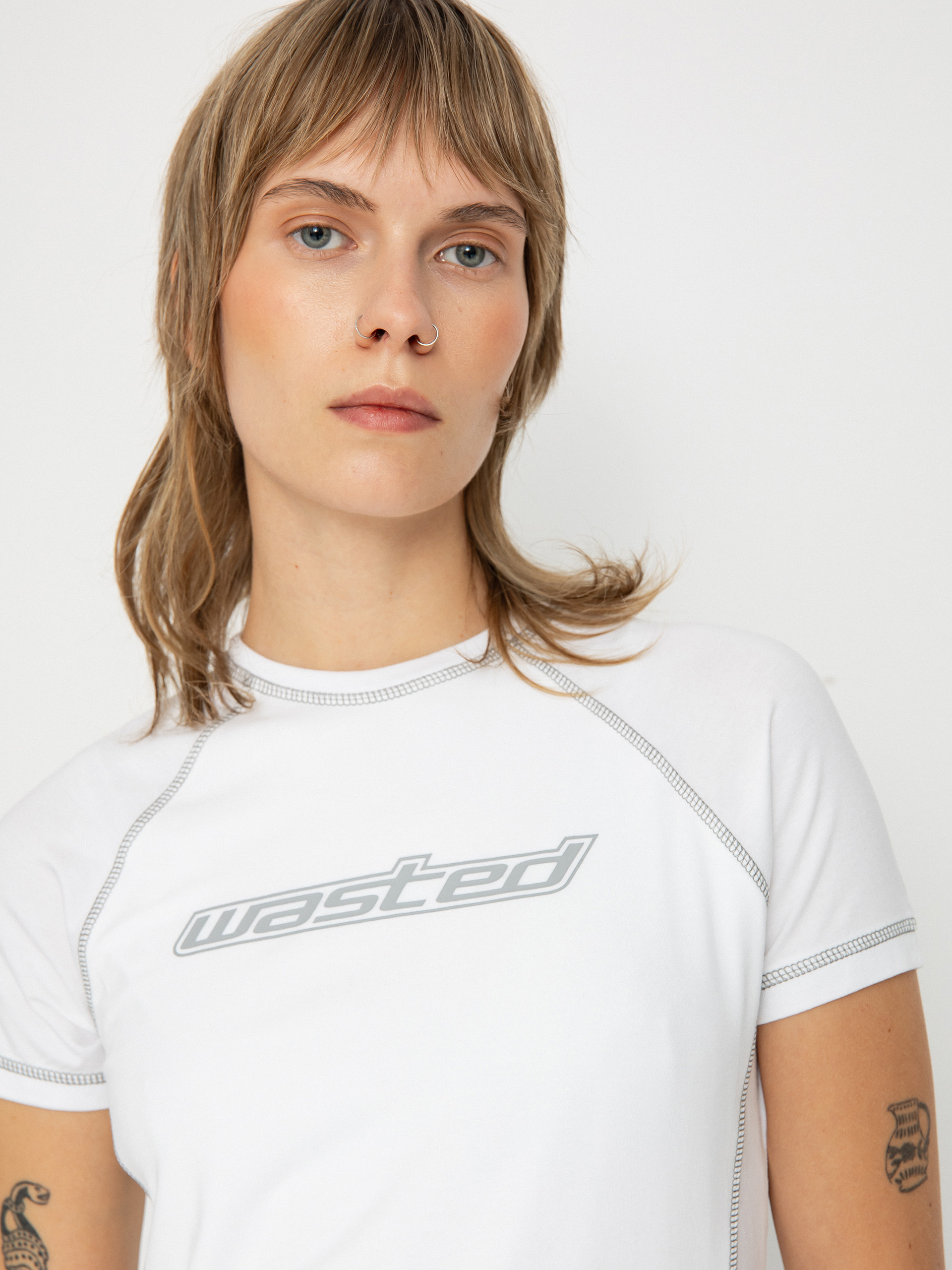 Tricou Wasted Paris Arena Wmn (white)