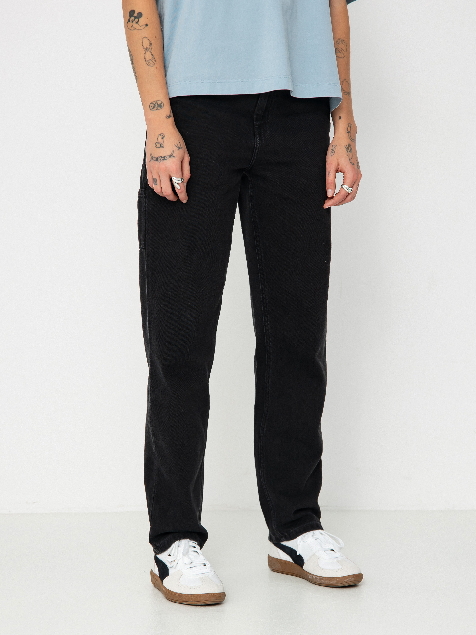 Pantaloni Carhartt WIP Pierce Wmn (black)